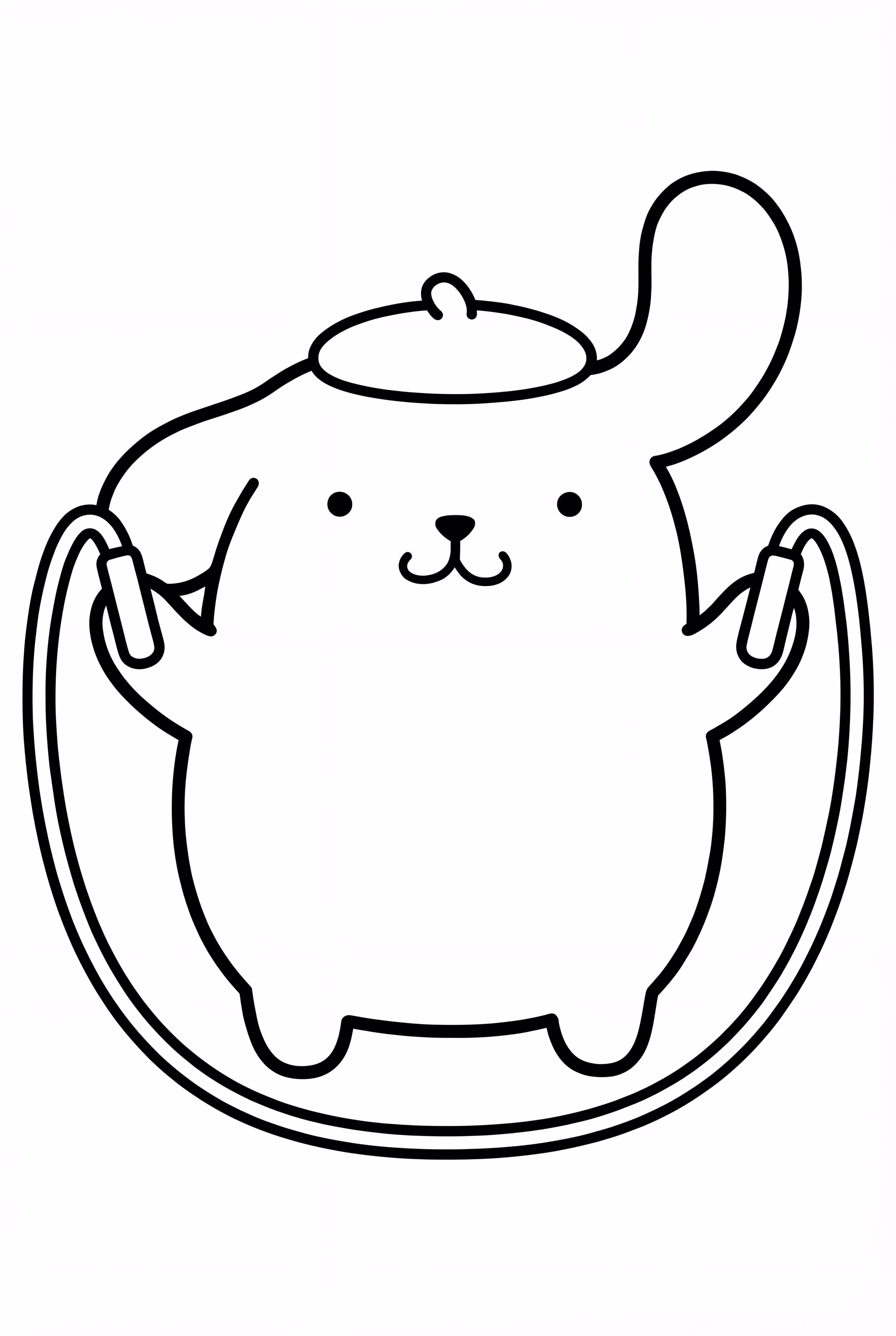 Cuerda de saltar de Pompompurin