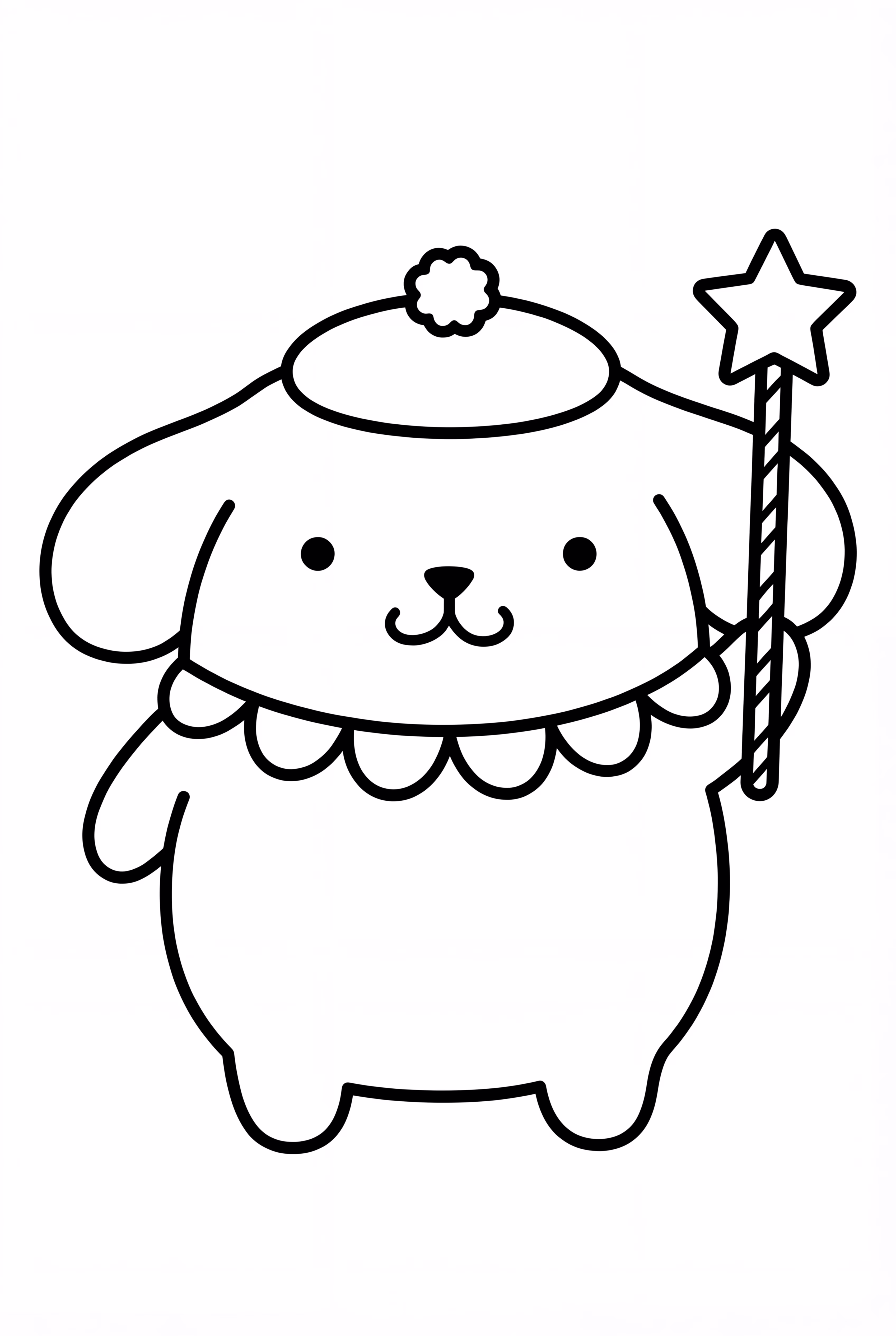 Pompompurin With Star Wand