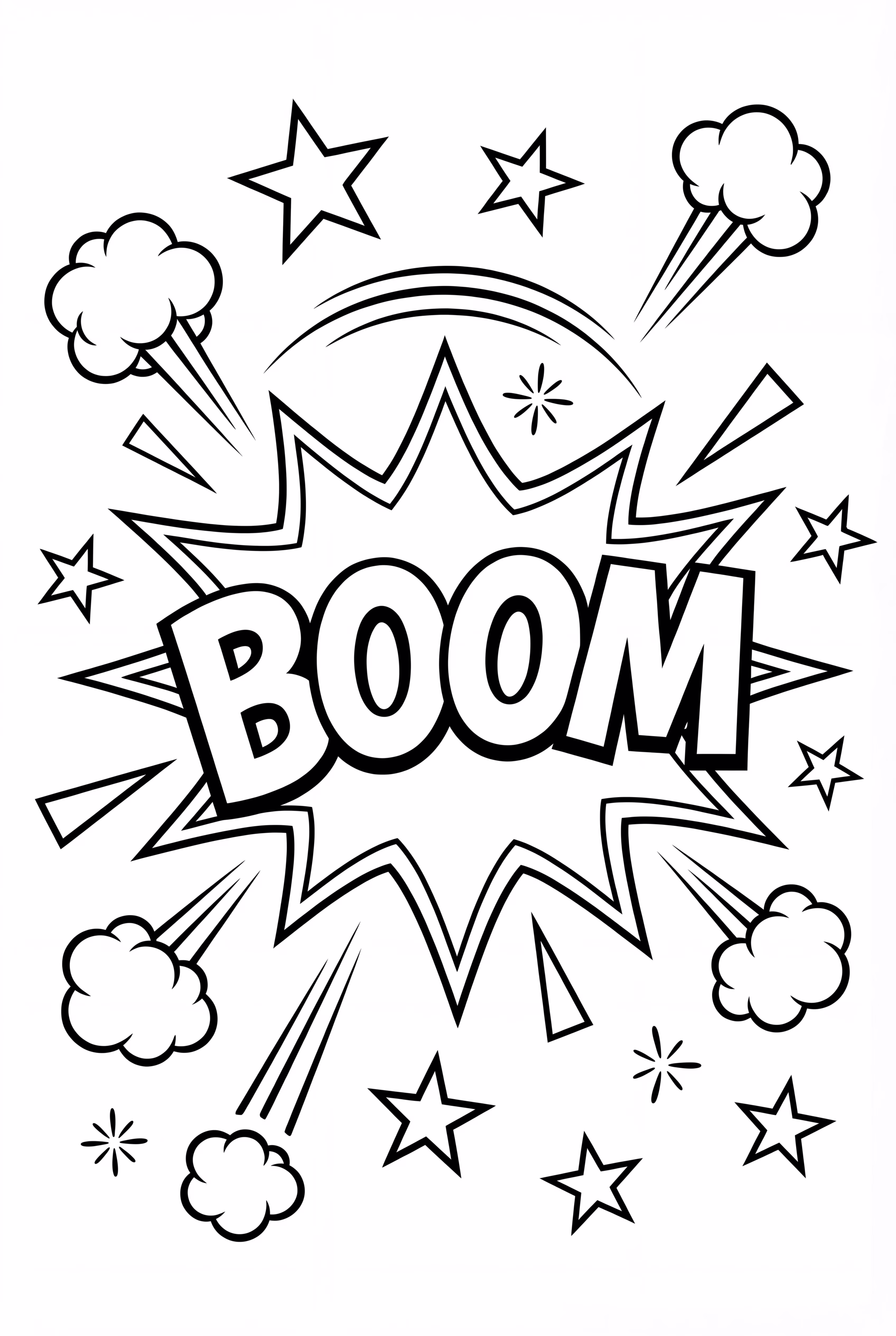 ポップアート風グラフィティ爆発