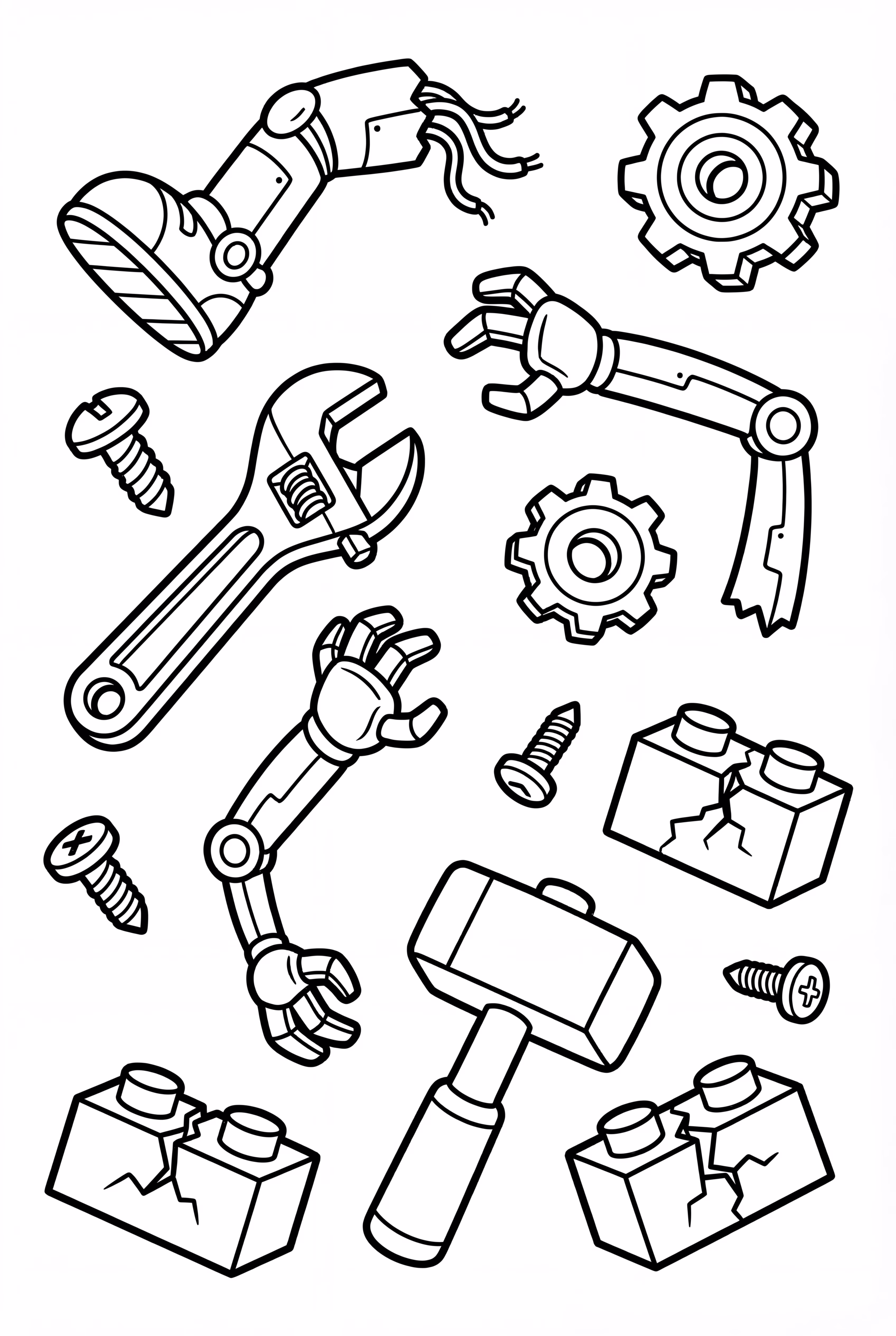 Poppy Playtime Broken Toy Pieces Collection