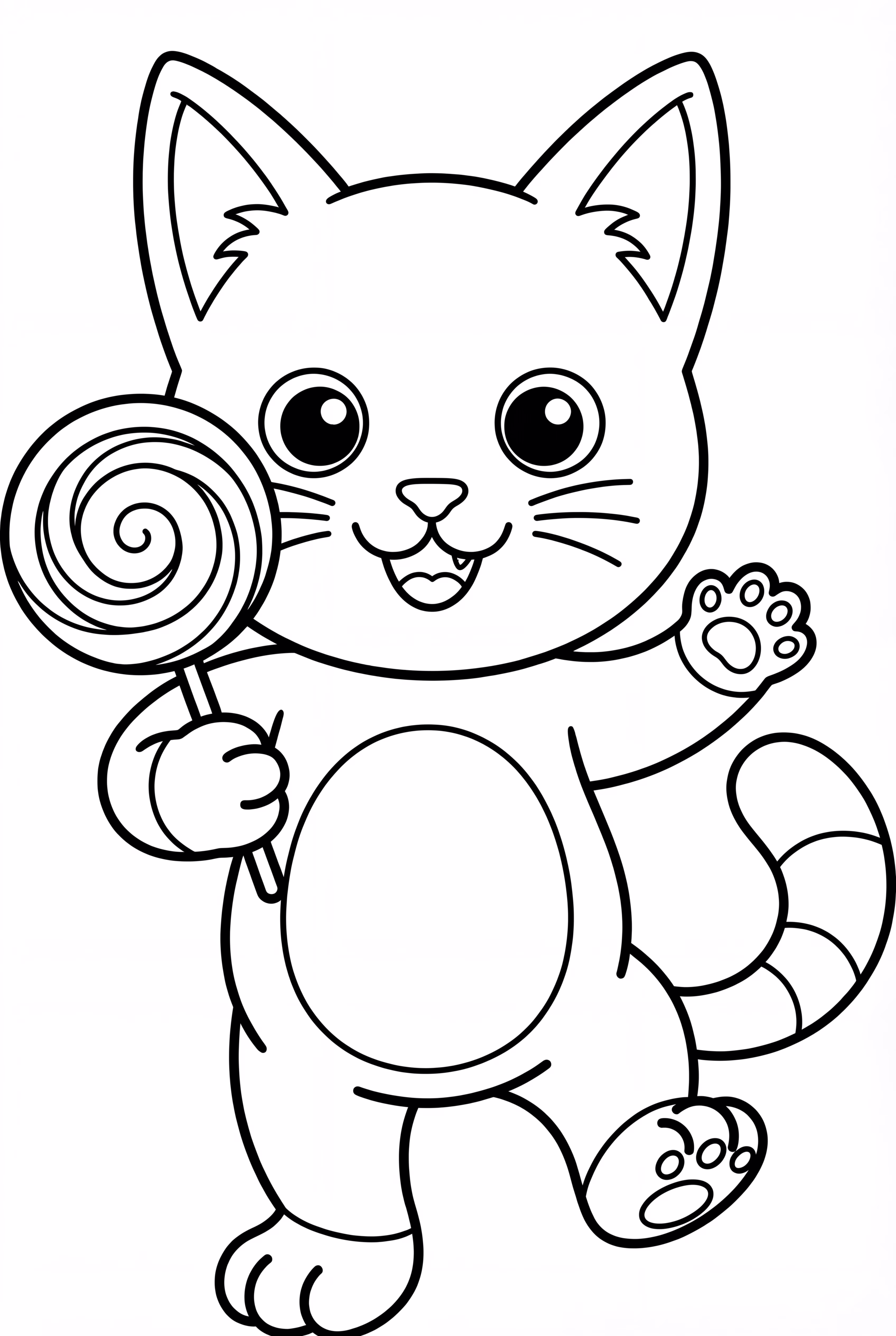 Poppy Playtime Candy Cat With Lollipop