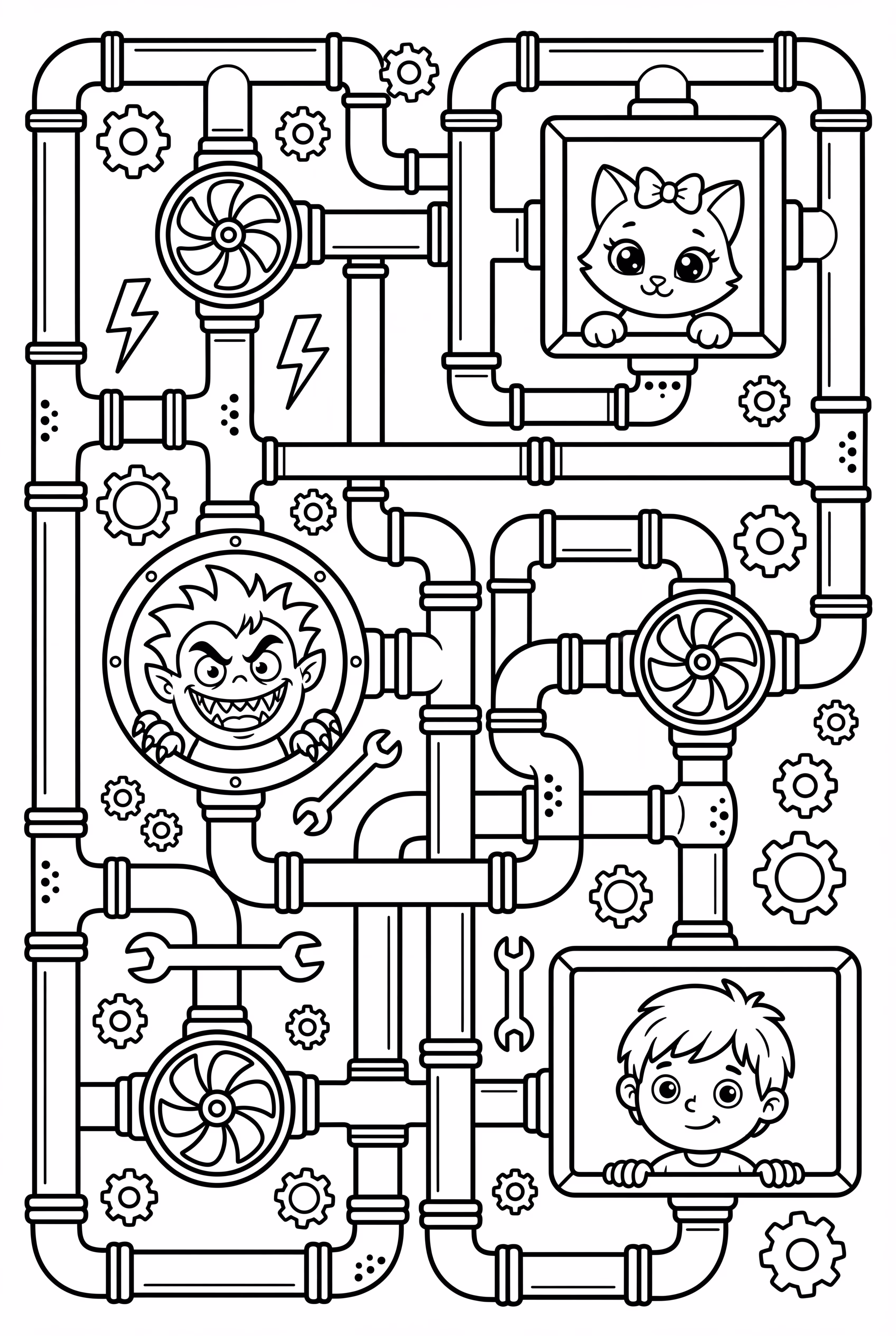 Poppy Playtime Chapitre 2 Labyrinthe de ventilation