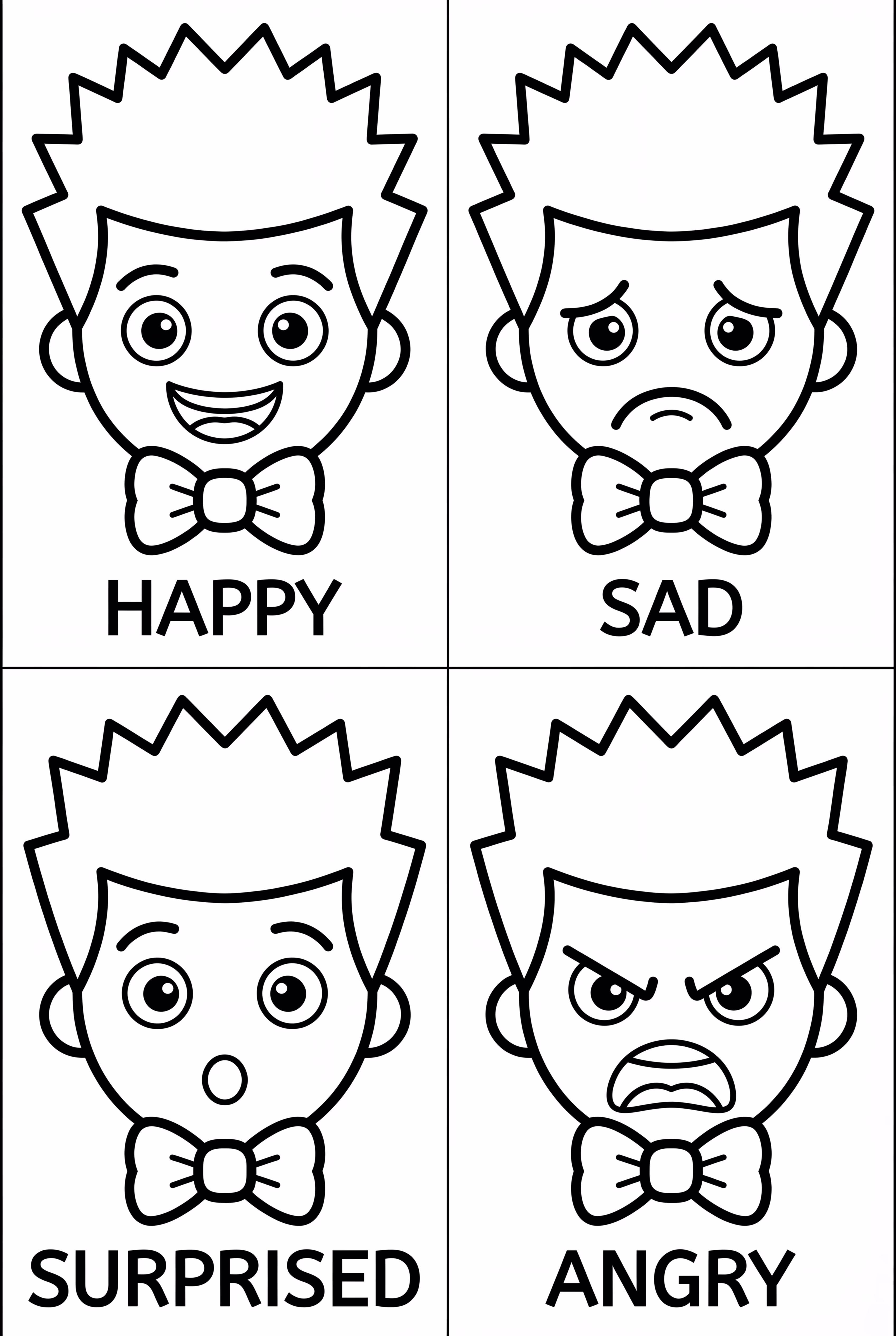 Poppy Playtime Character Emotions Chart