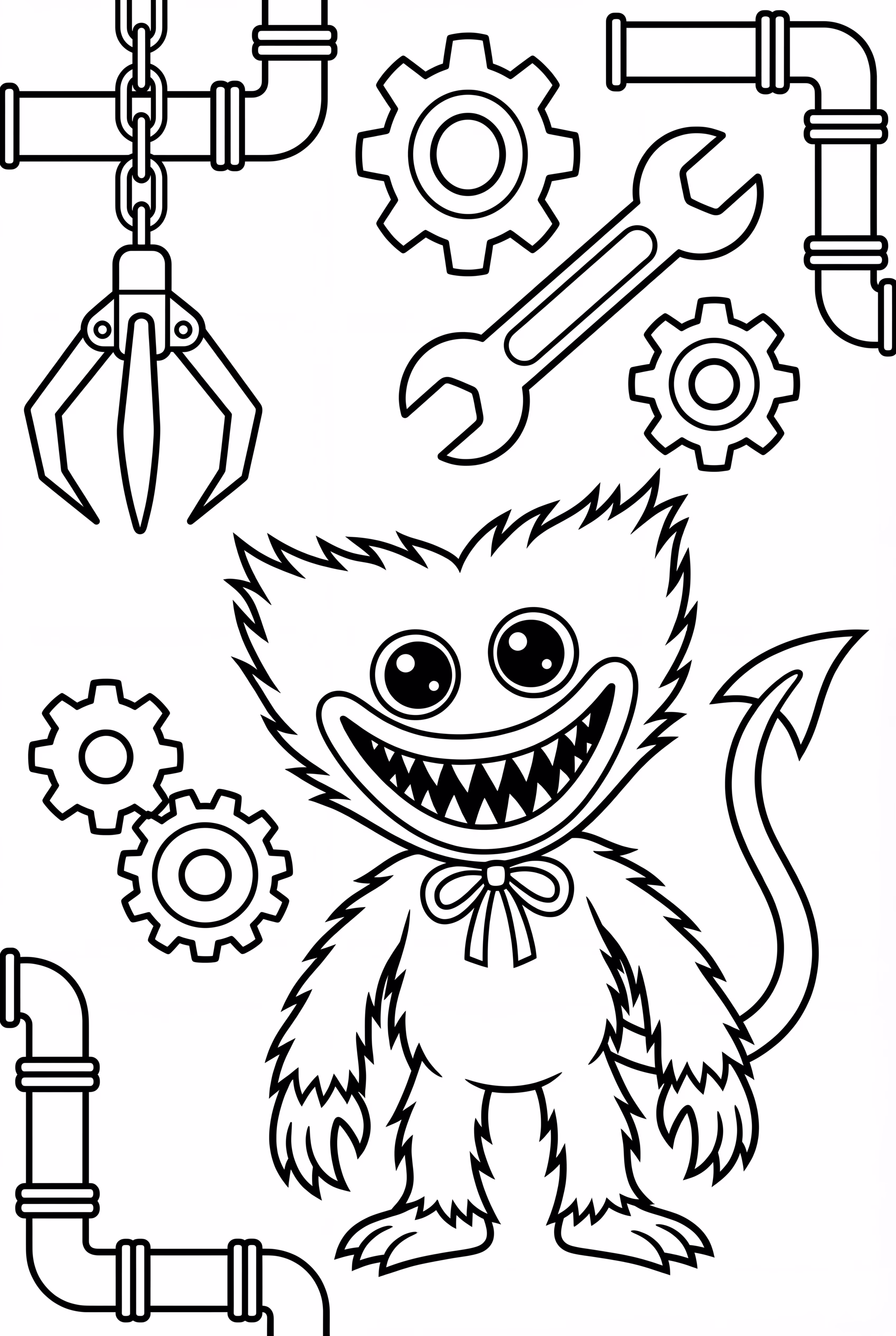 Poppy Playtime Grabbing Tools And Gears