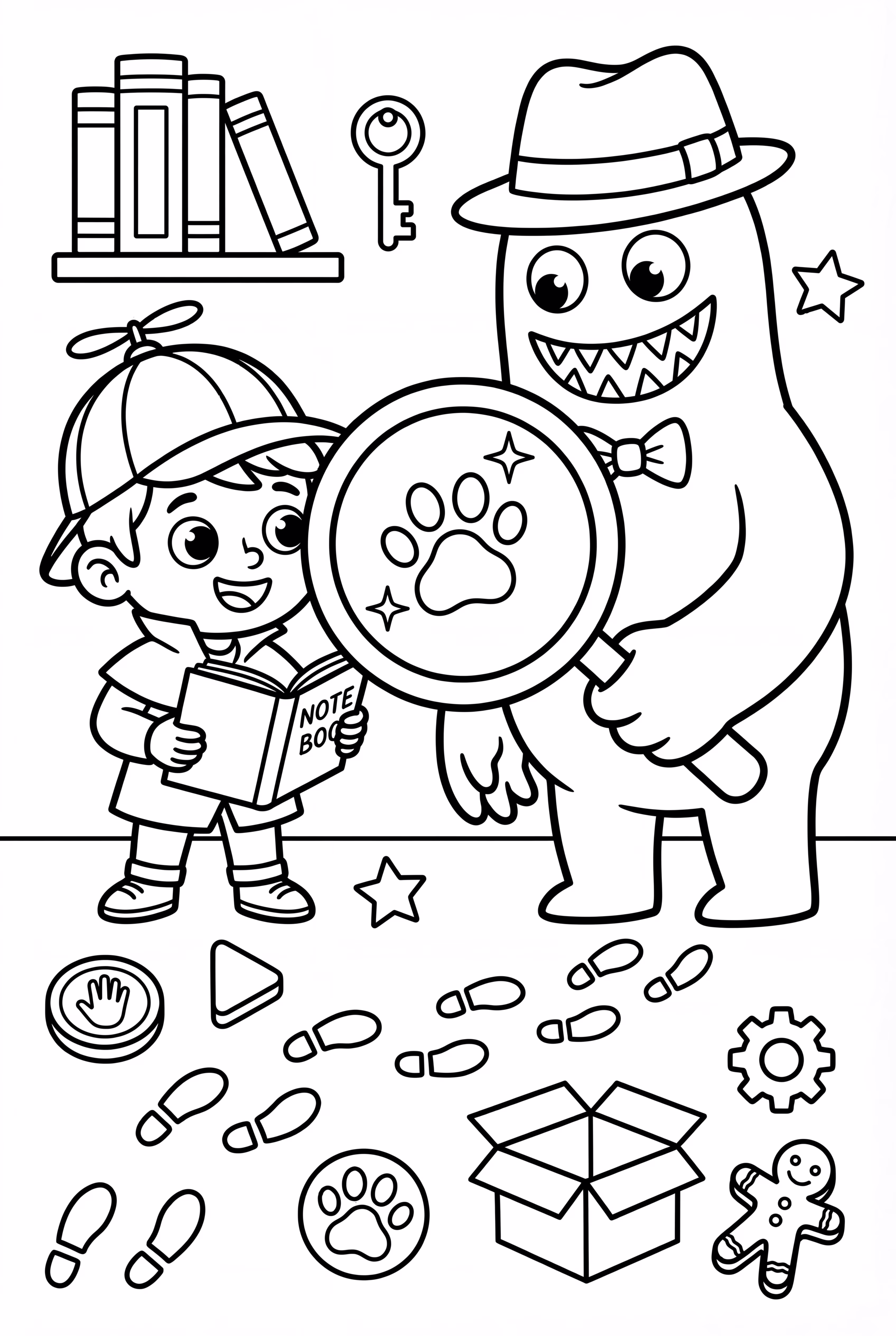 Poppy Playtime Magnifying Glass Clue Hunt