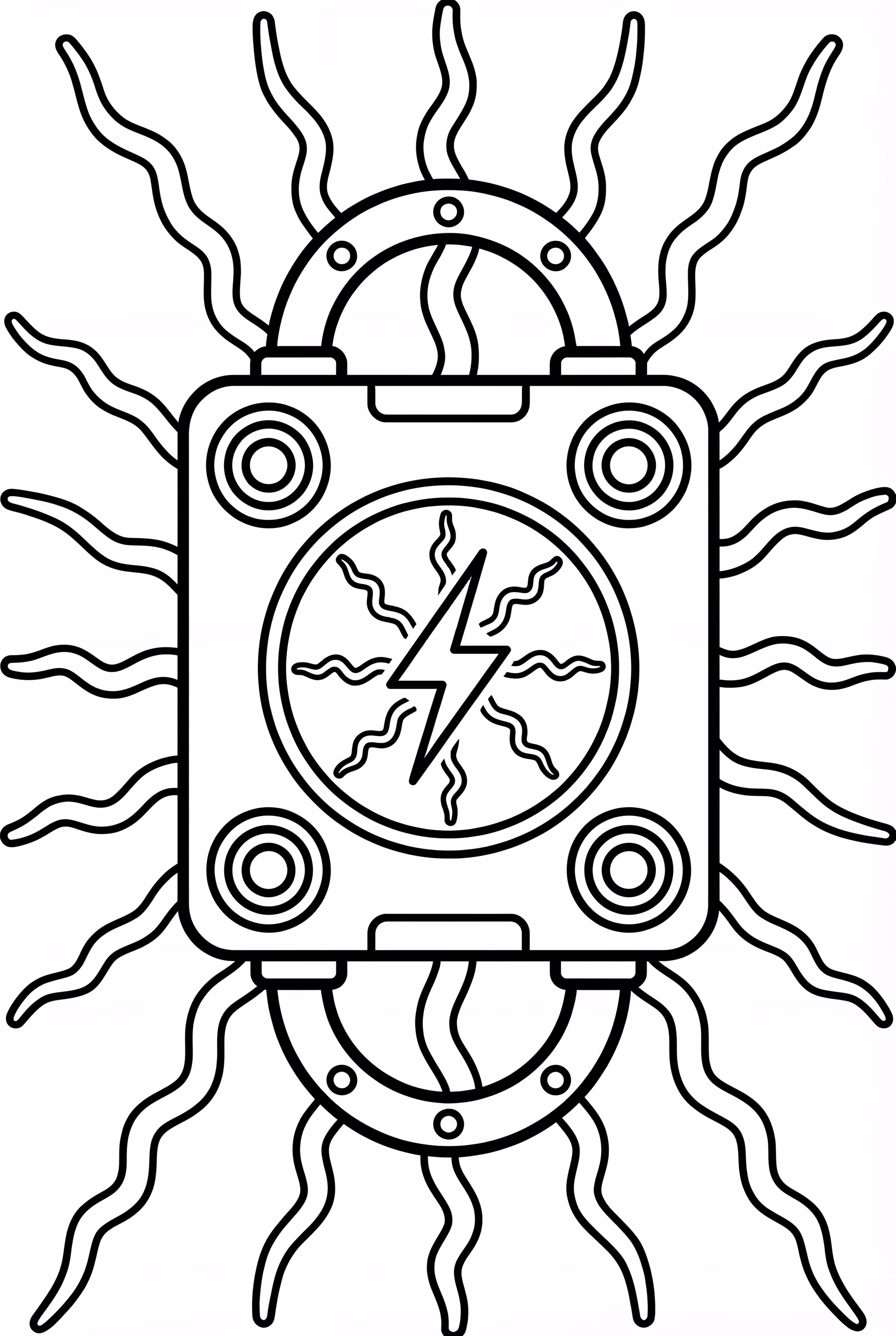 Noyau d'énergie Poppy Playtime Power Core avec éclat