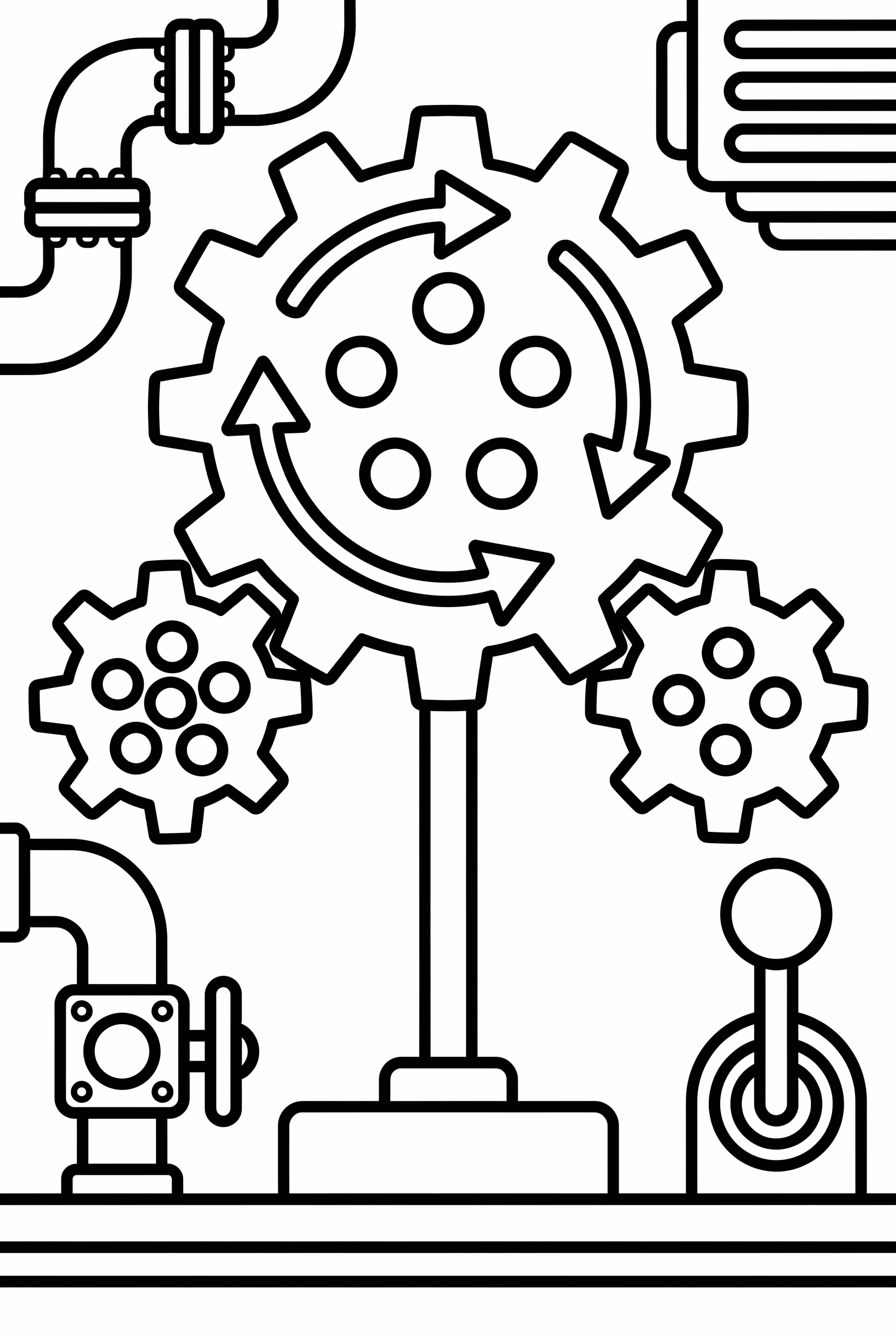 Mécanisme d'engrenage rotatif Poppy Playtime