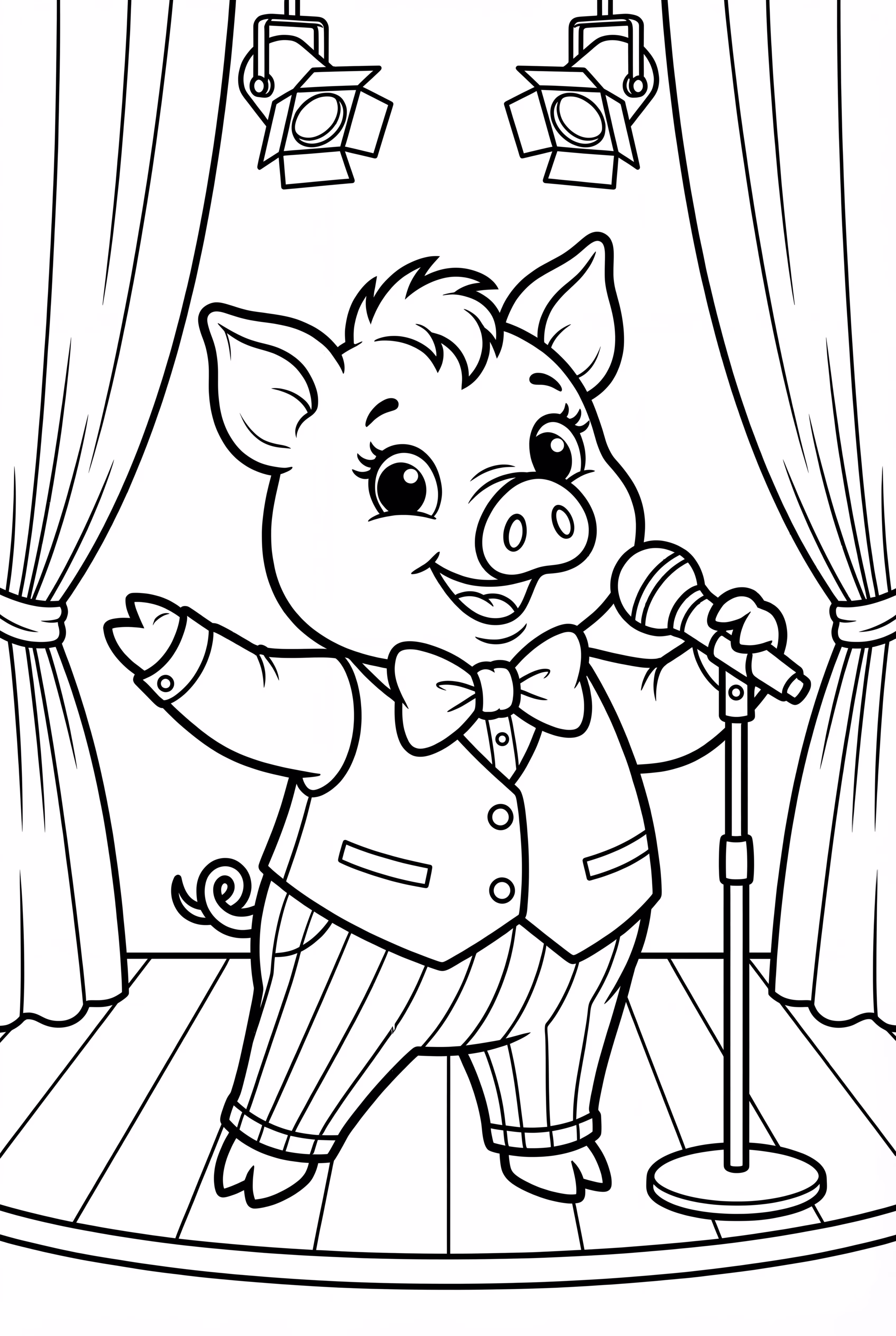 Porky Pig in a Funny Scene-2