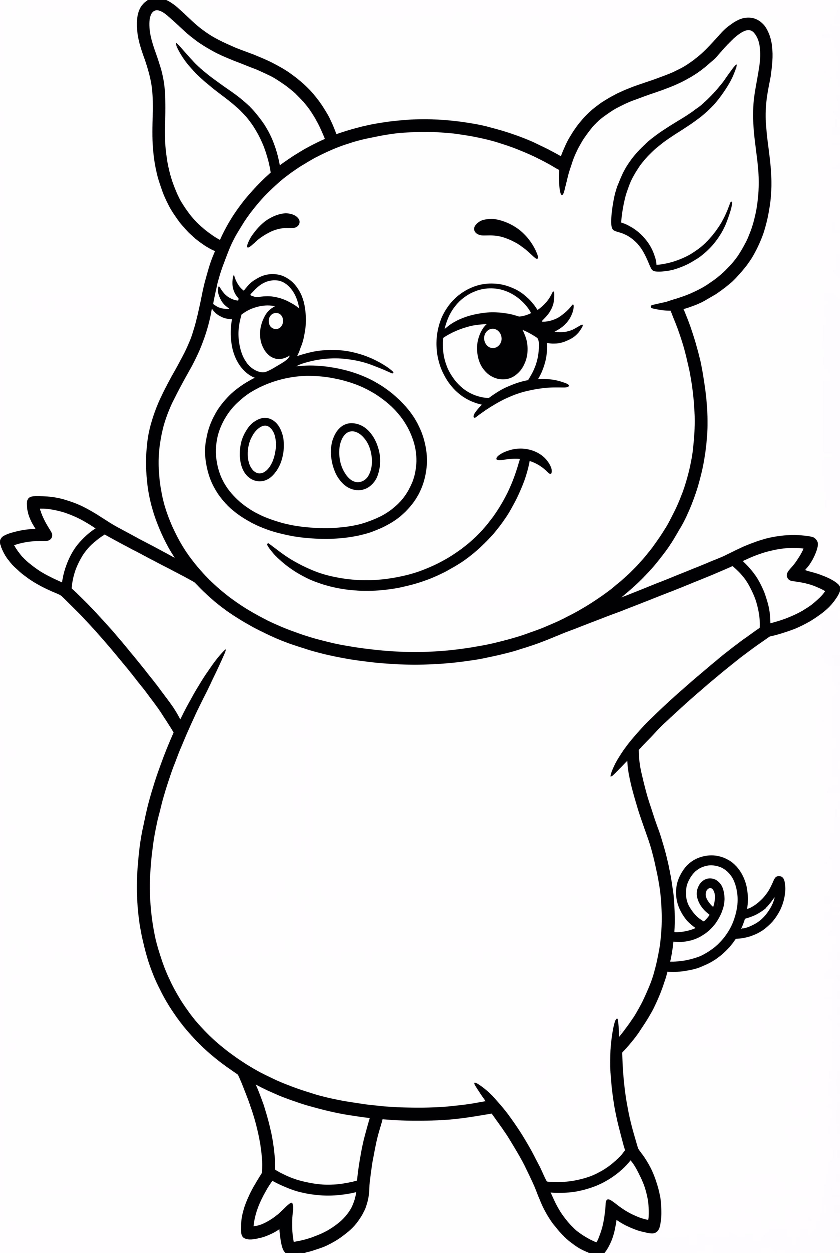 Porky Pig in a Funny Scene