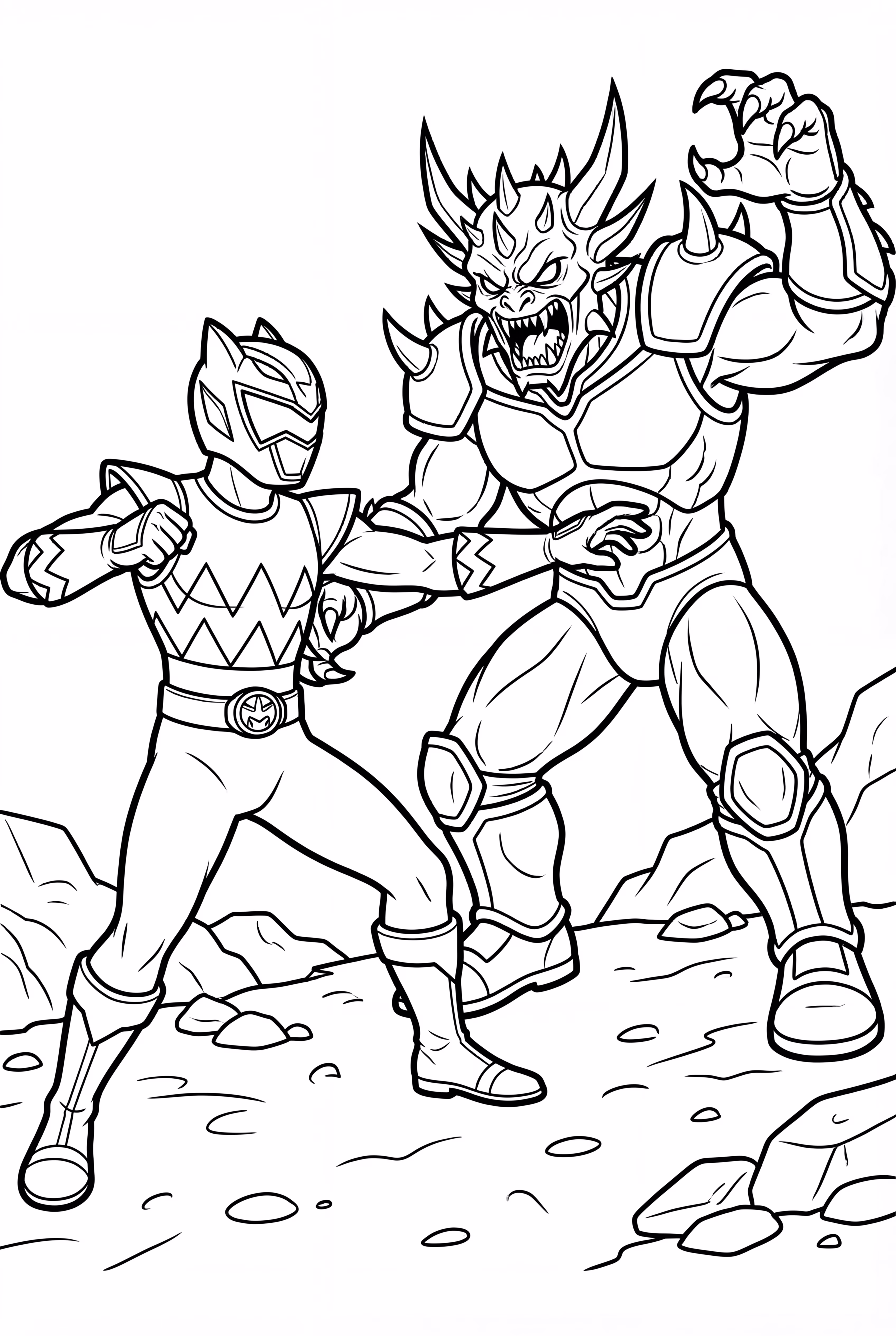 Power Rangers Beast Morphers Fighting Villains