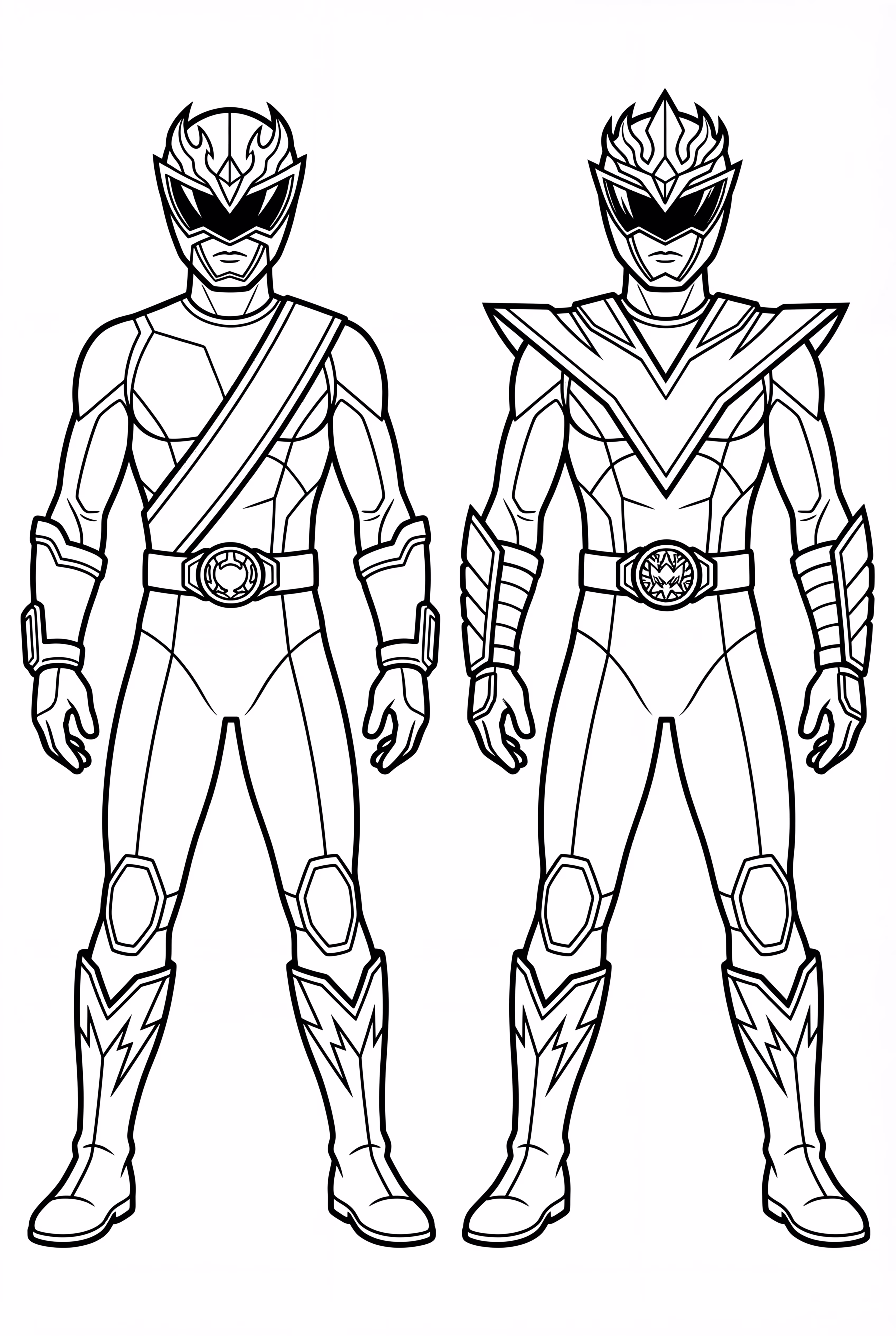 Power Rangers Victory Celebration Pose