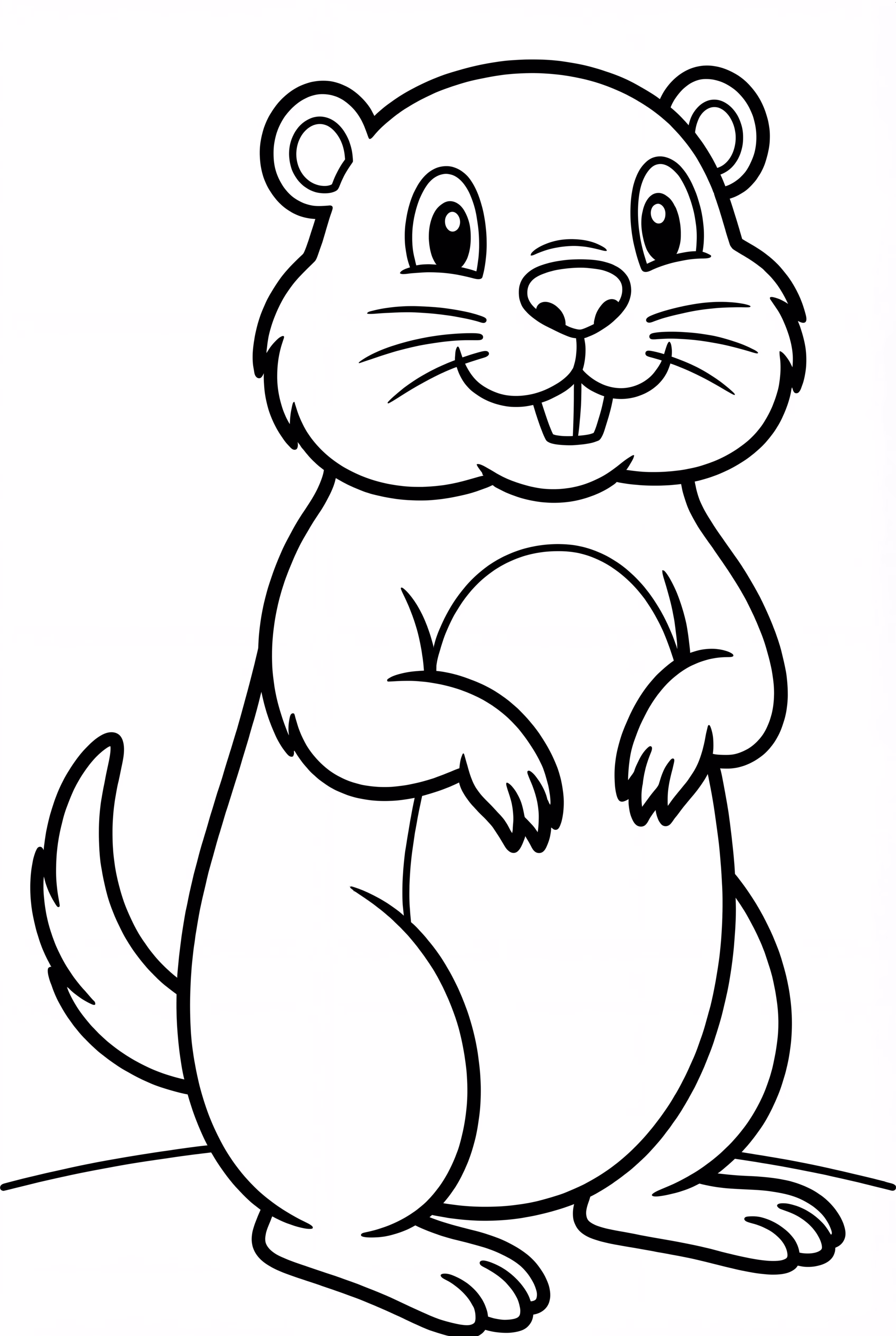 Prairie Dog Standing Guard