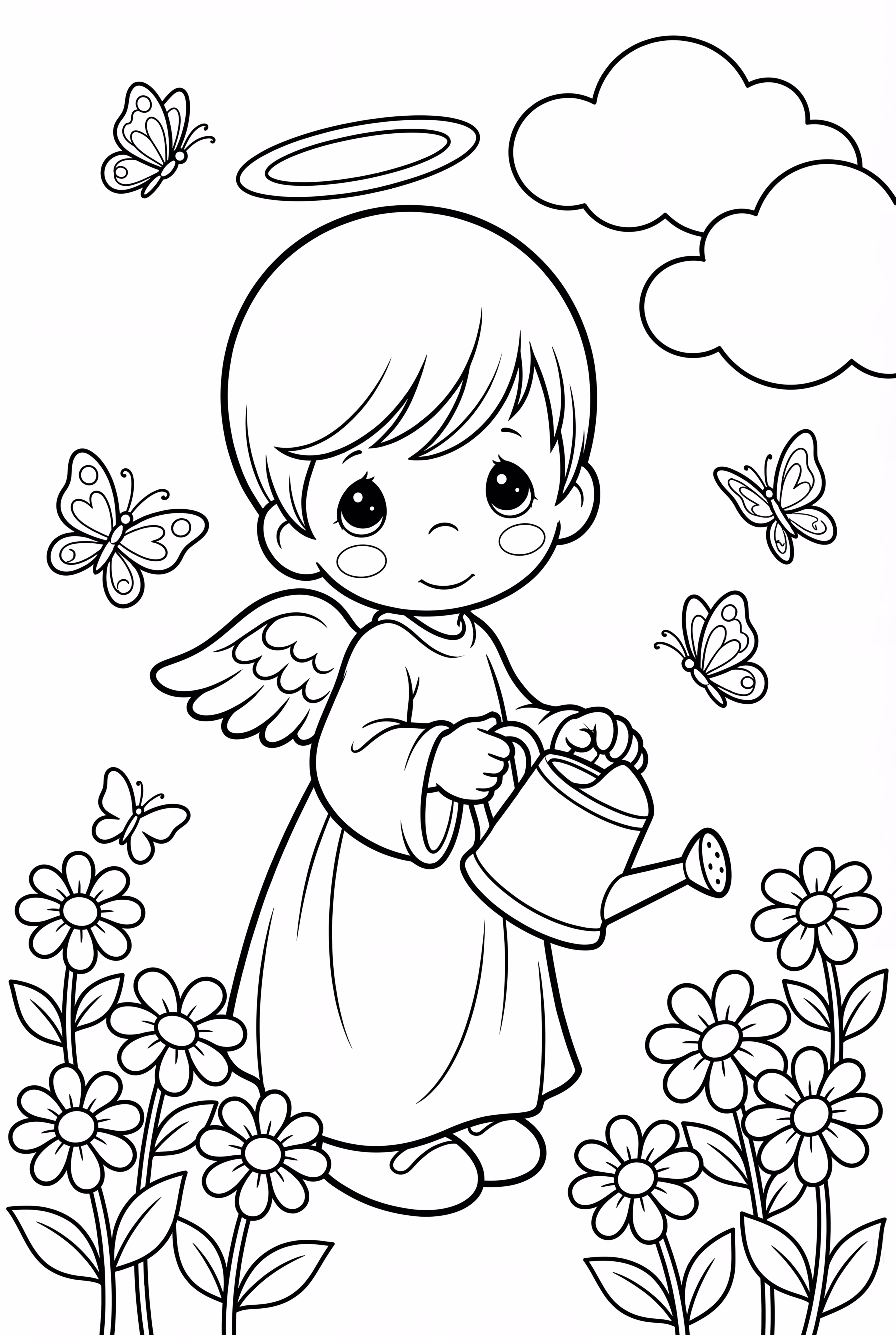 Precious Moments Angel Garden