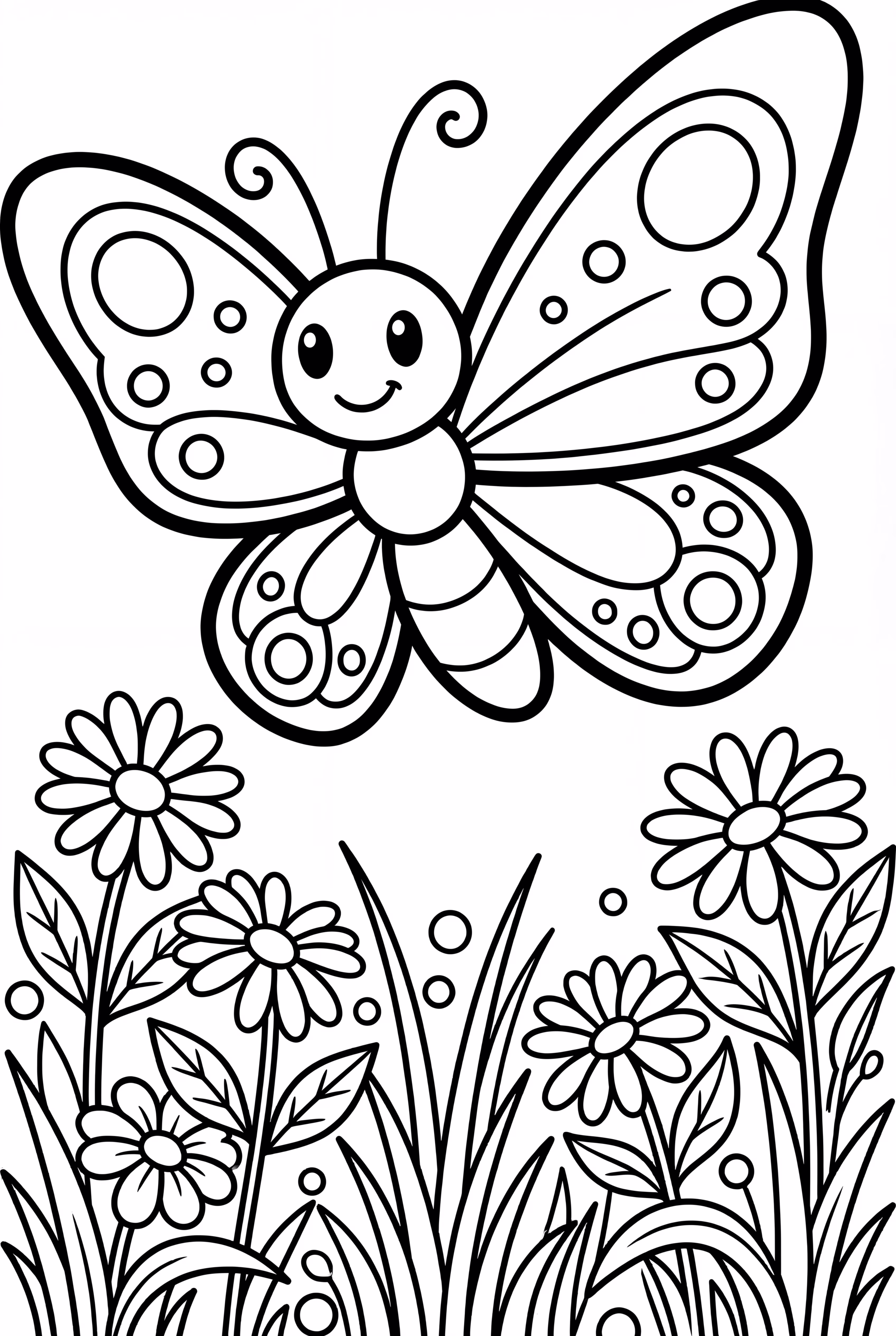 Preschool Butterfly Draw