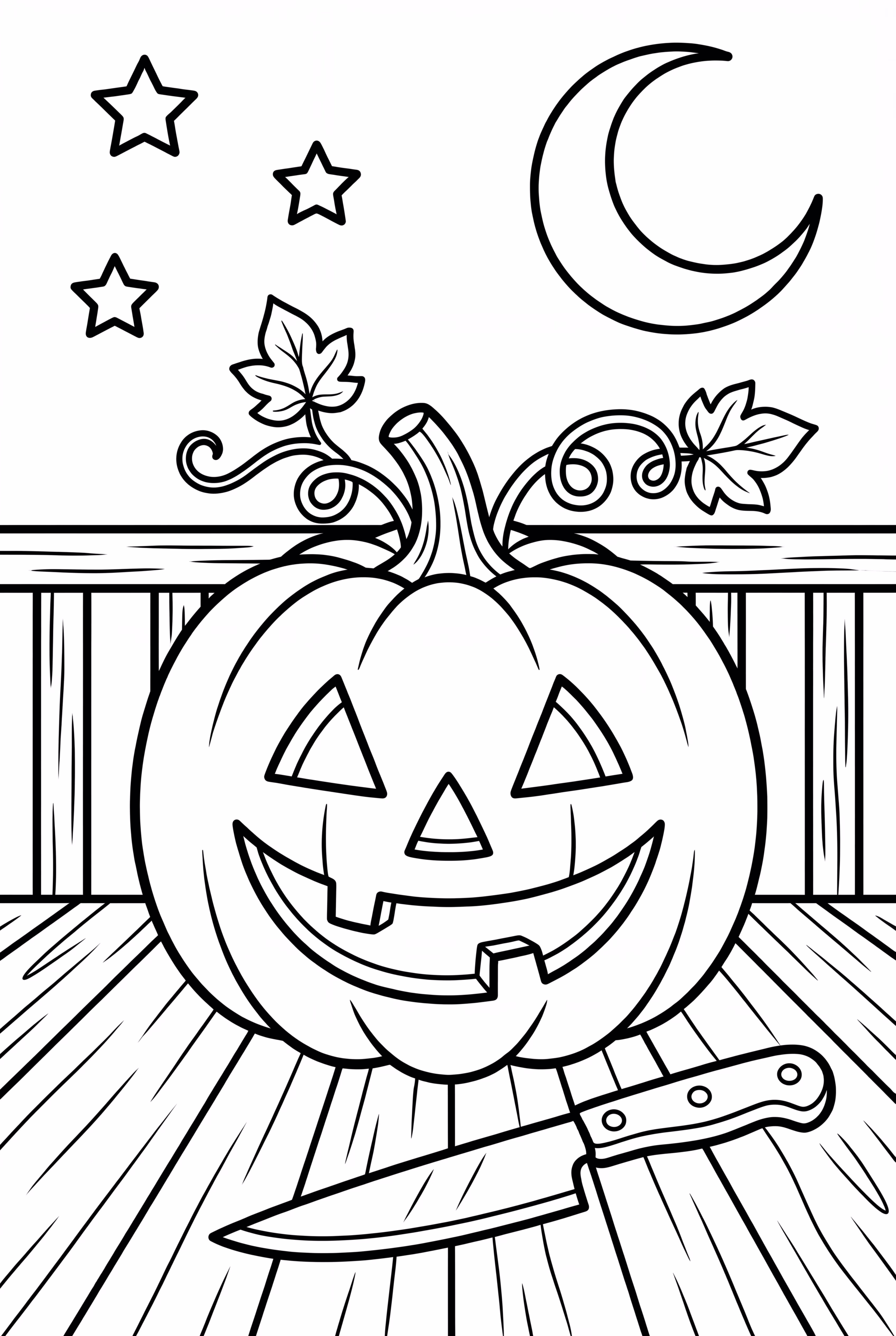 Kürbis Wird Mit Einem Messer Hergestellt