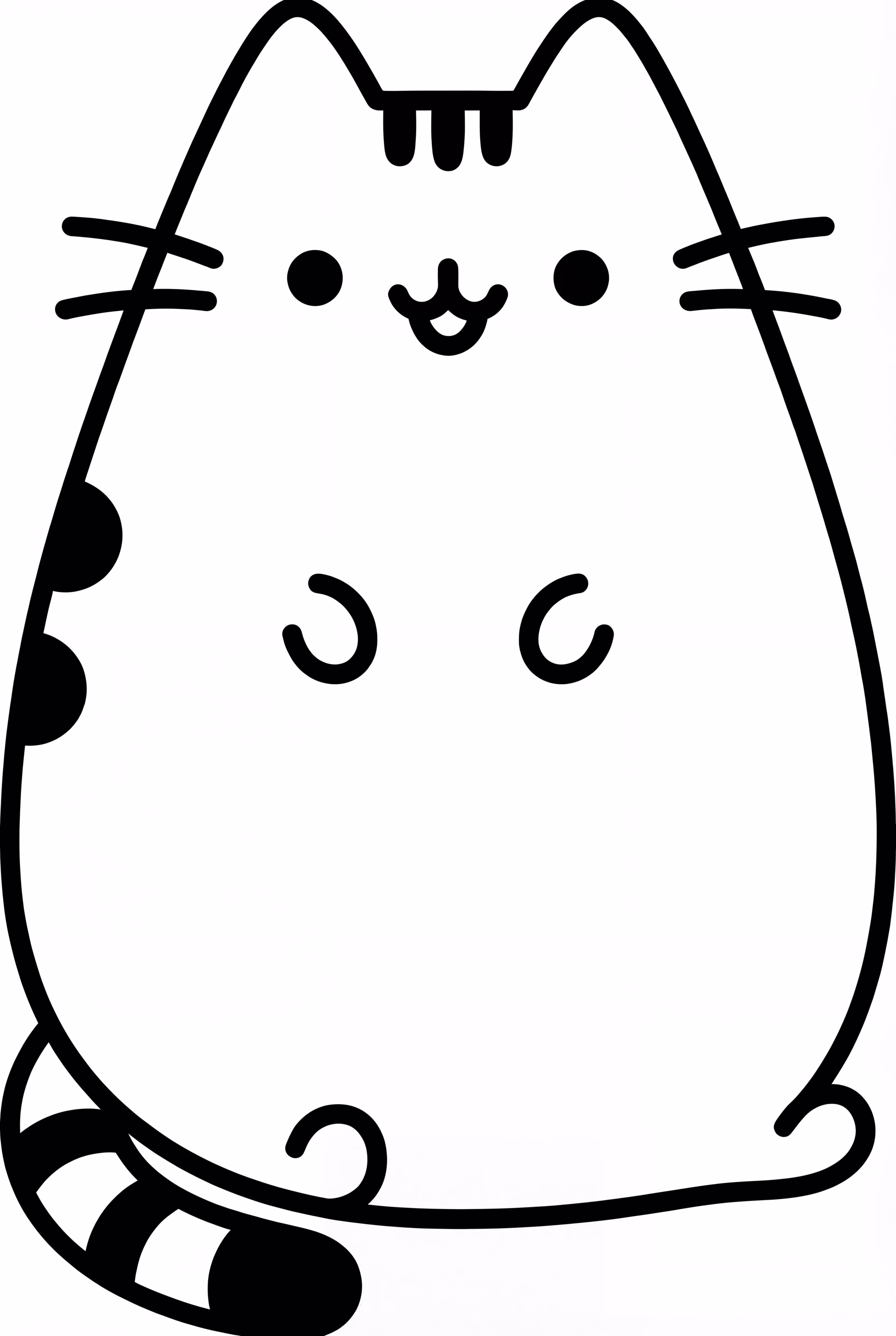 Pusheen Napping In Sunbeam