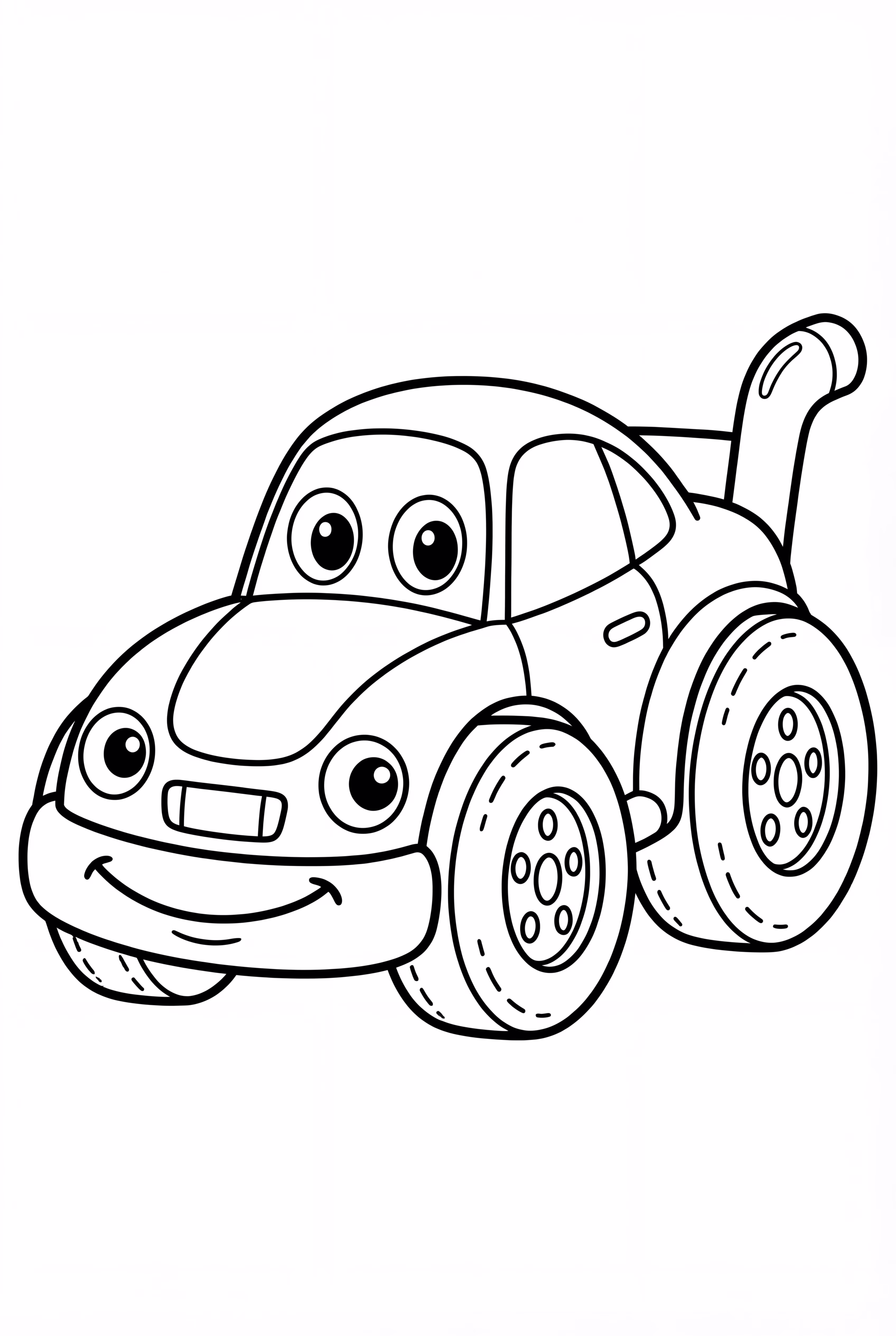 Rainbow-Colored Race Car For Toddlers