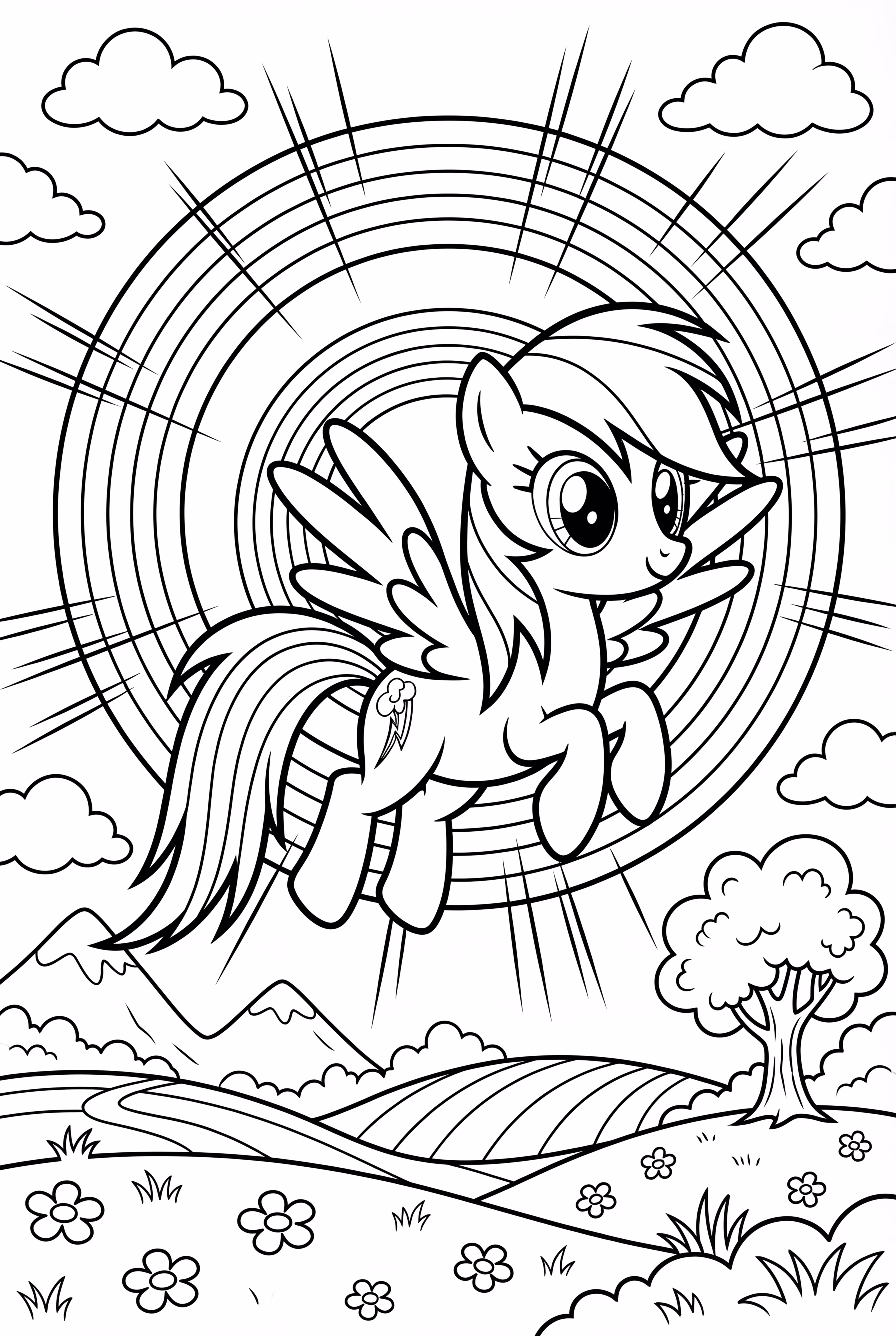 Primeira Recordação do Sonic Rainboom da Rainbow Dash