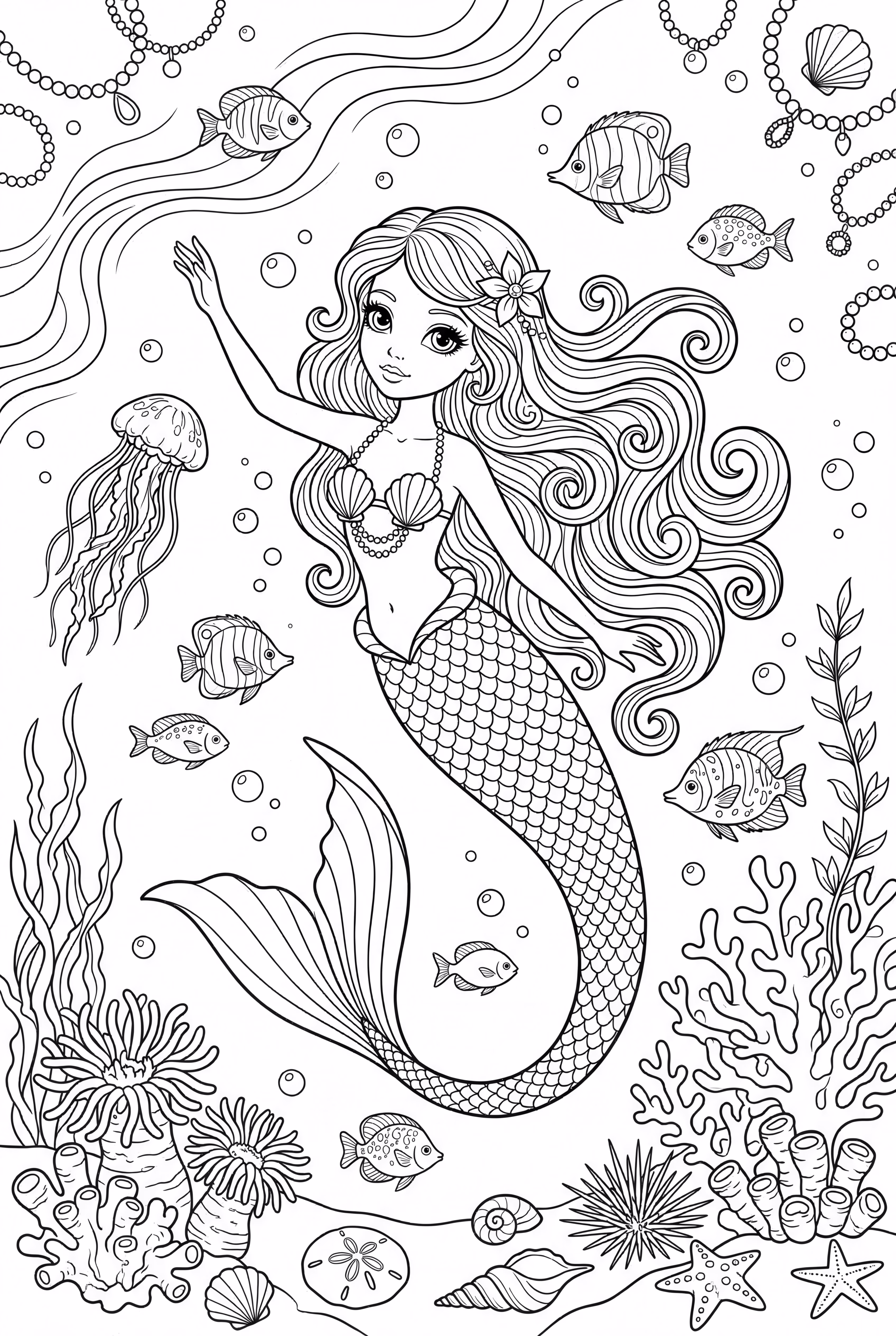 Rainbow Mermaid Fantasy