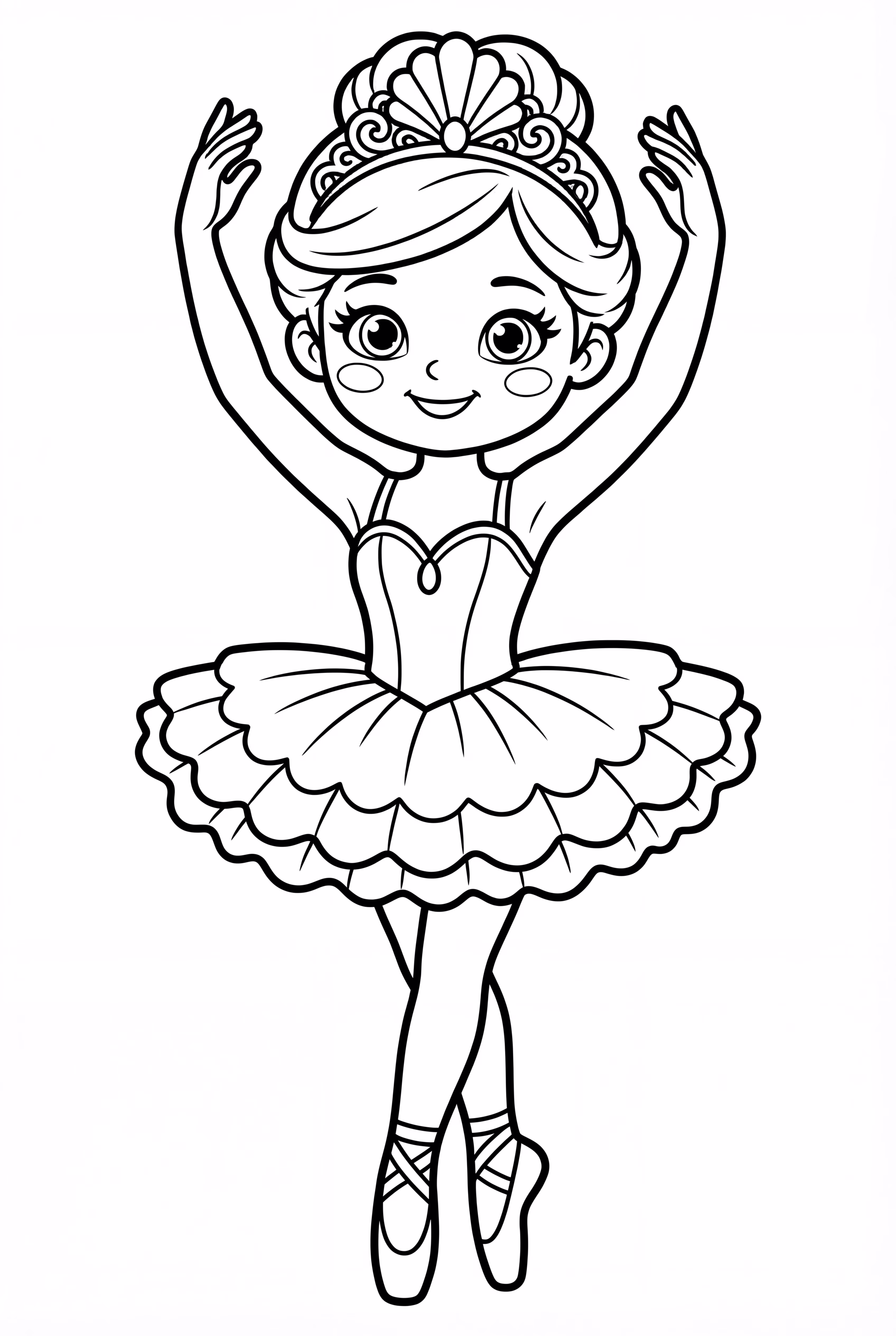 现实主义天鹅湖舞者