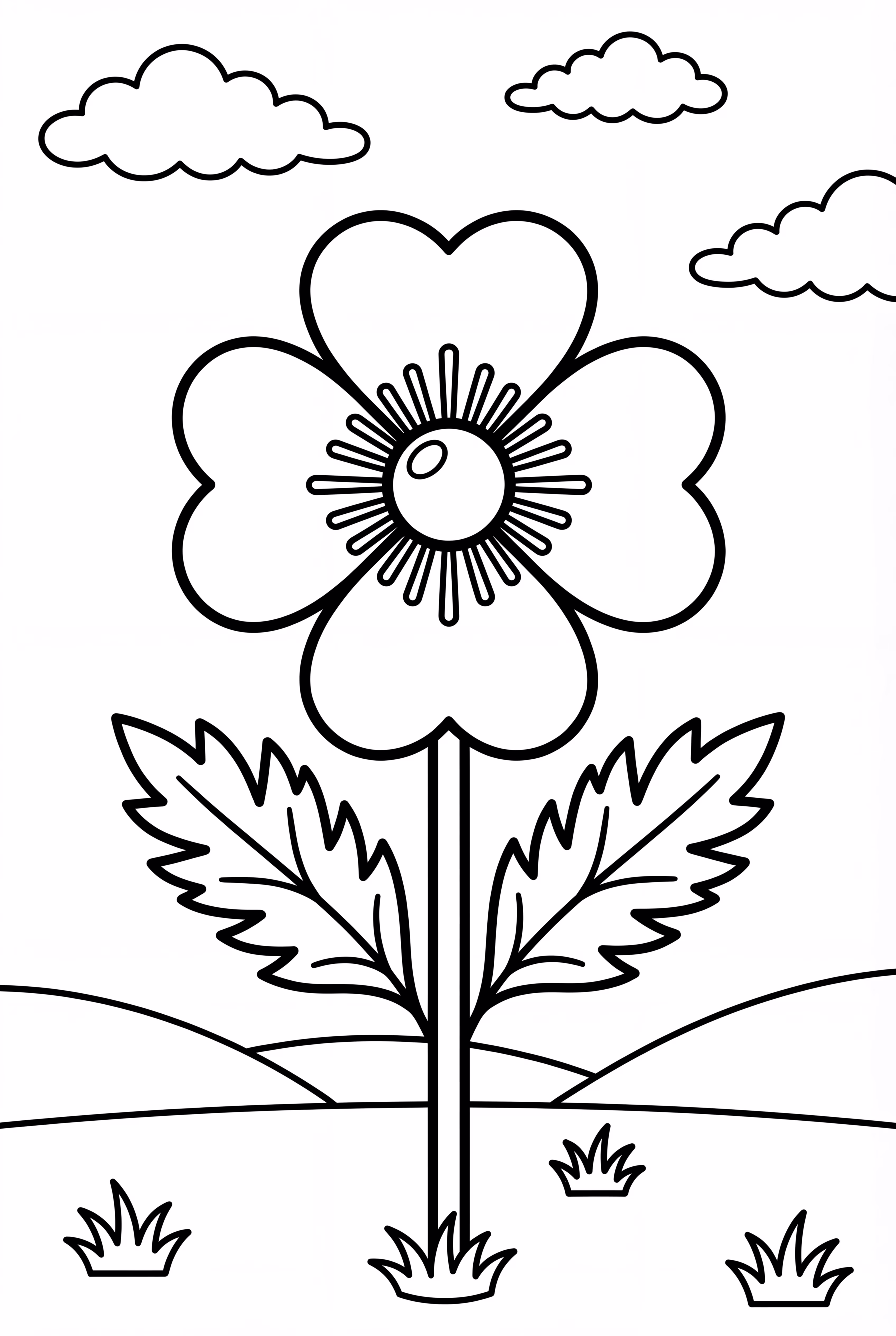 红色纪念罂粟花