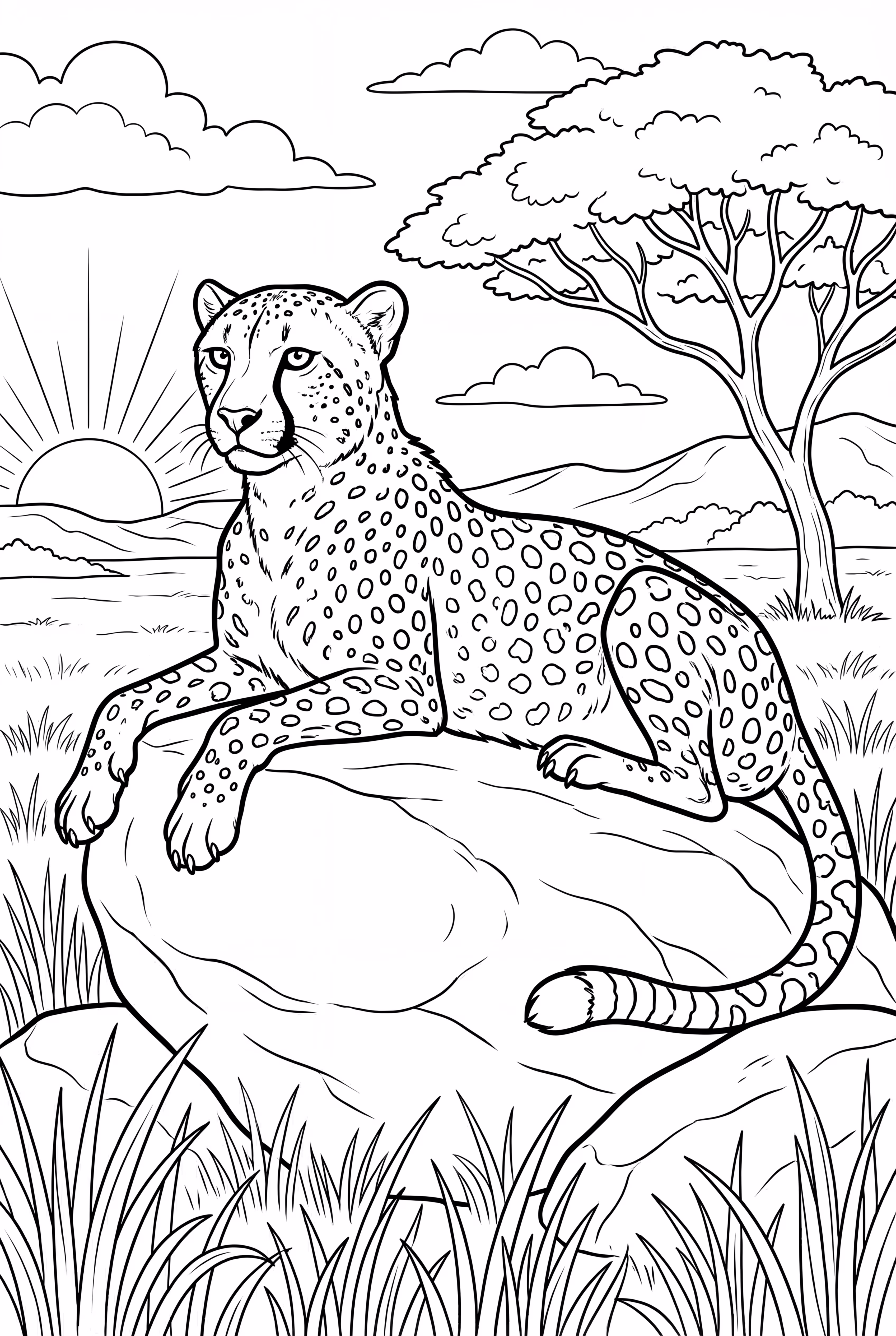 Guepardo Descansando