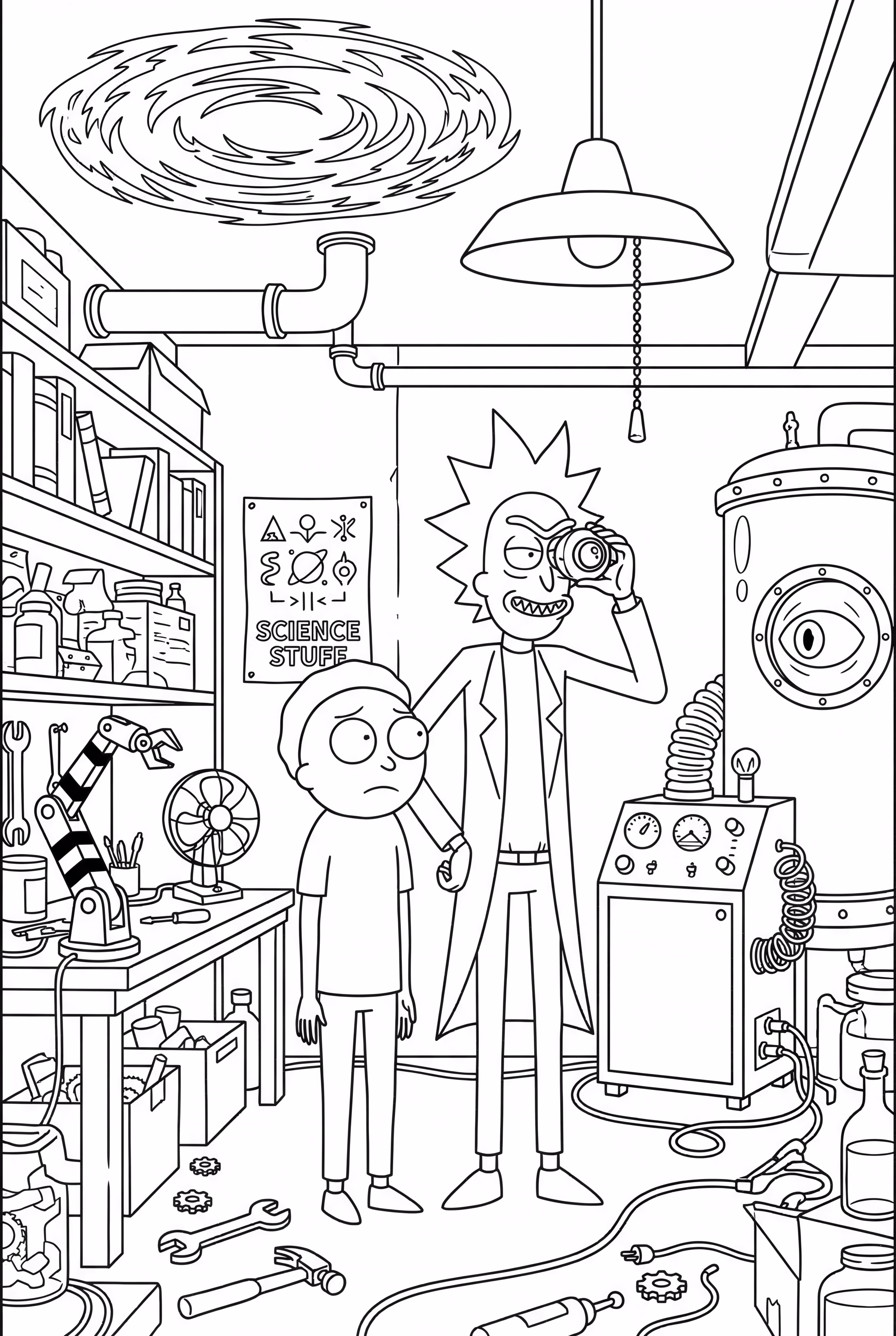 Rick und Morty mit Verrückten Gadgets-2