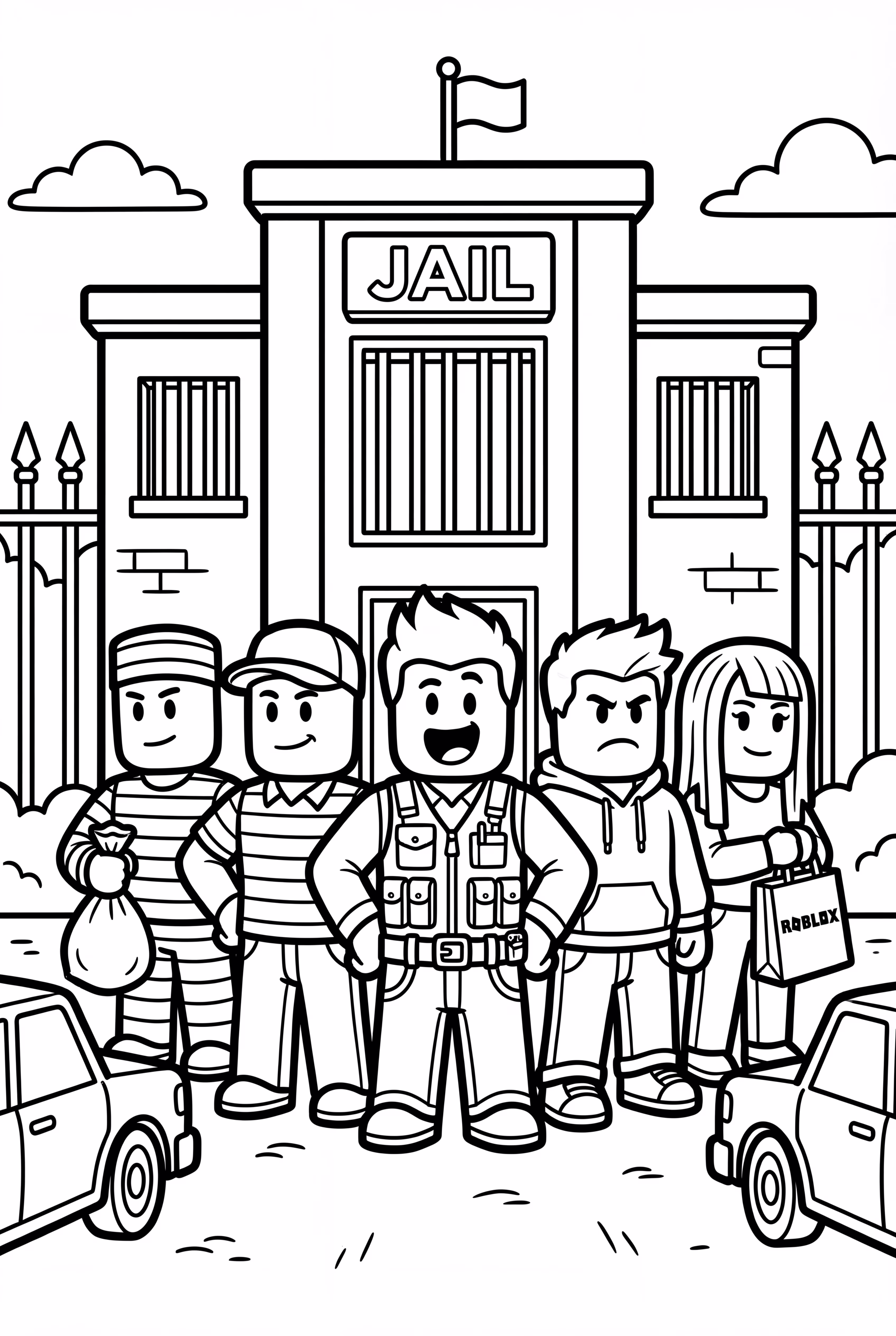 Roblox Jailbreak Heist with Friends