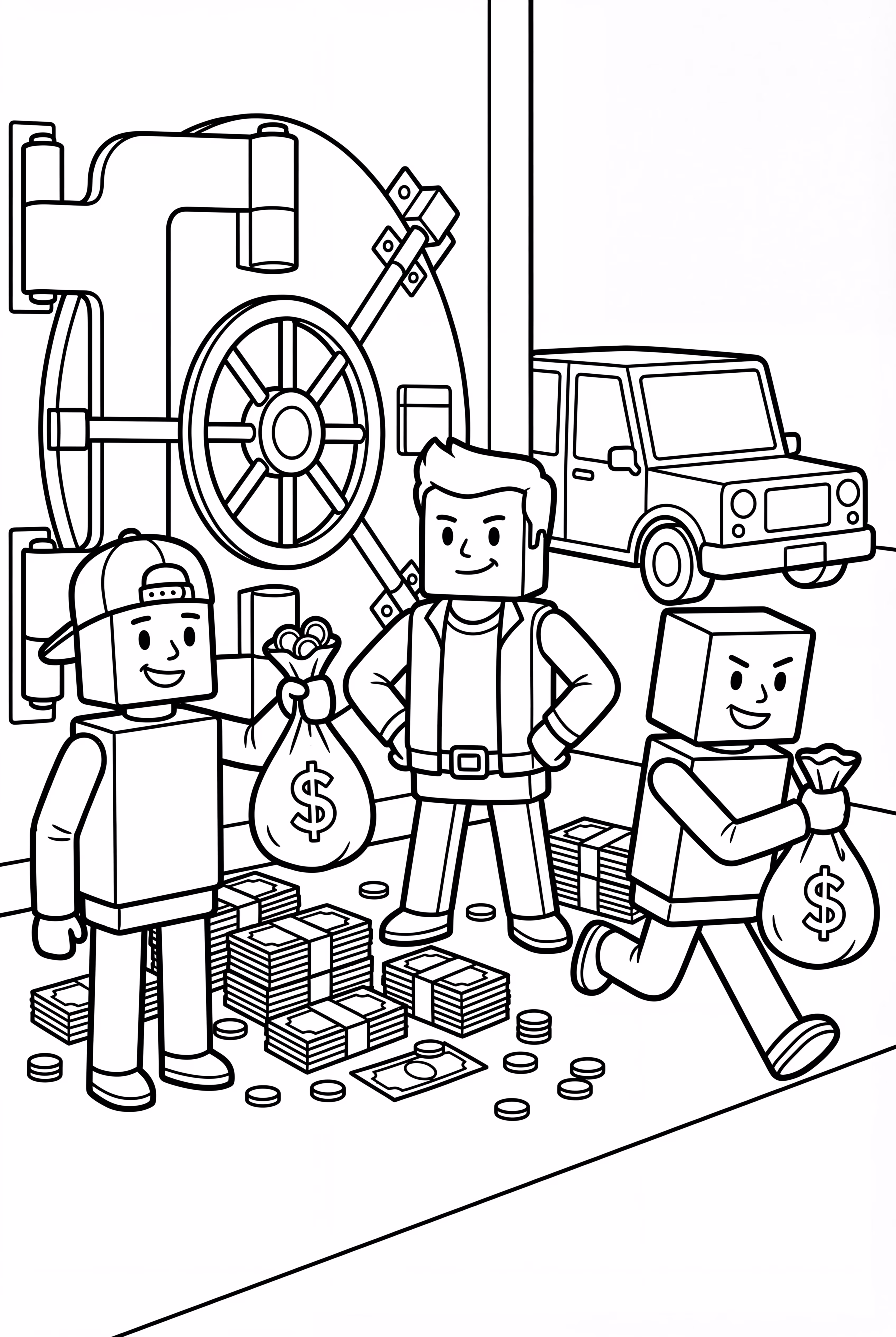 Roblox Jailbreak Heist with Friends-2