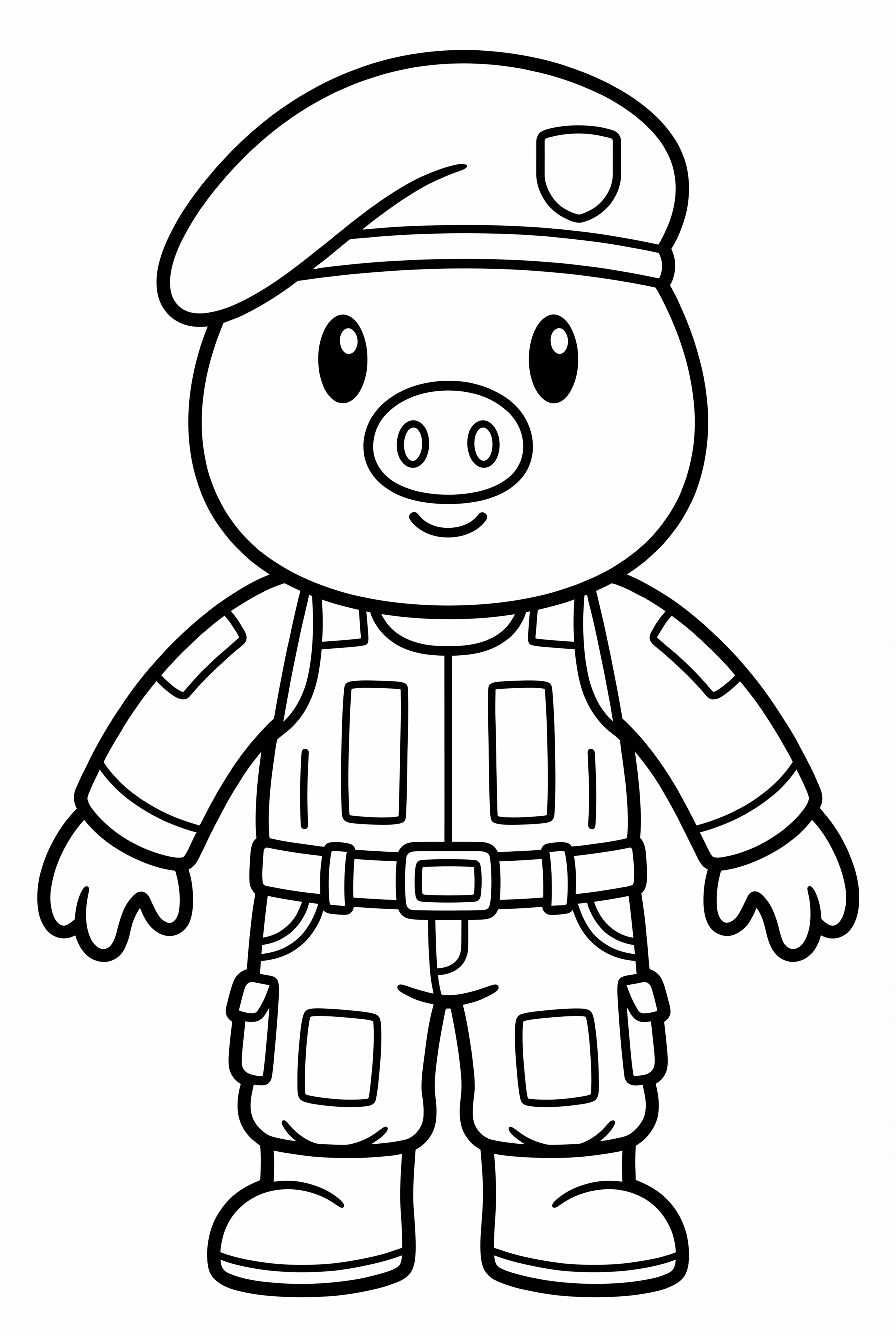 로블록스 병사 피기 액션