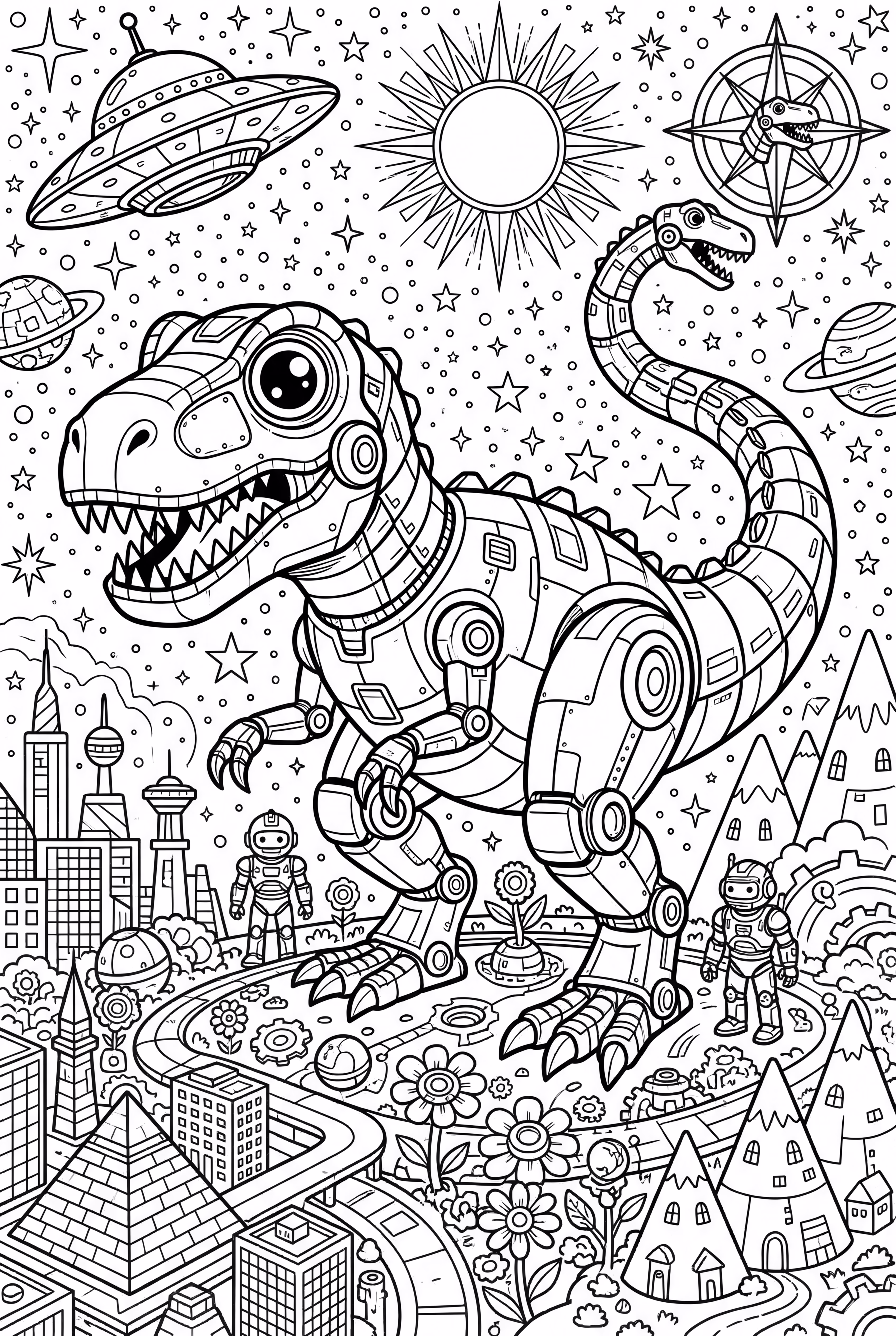 Univers Robot Dinosaure