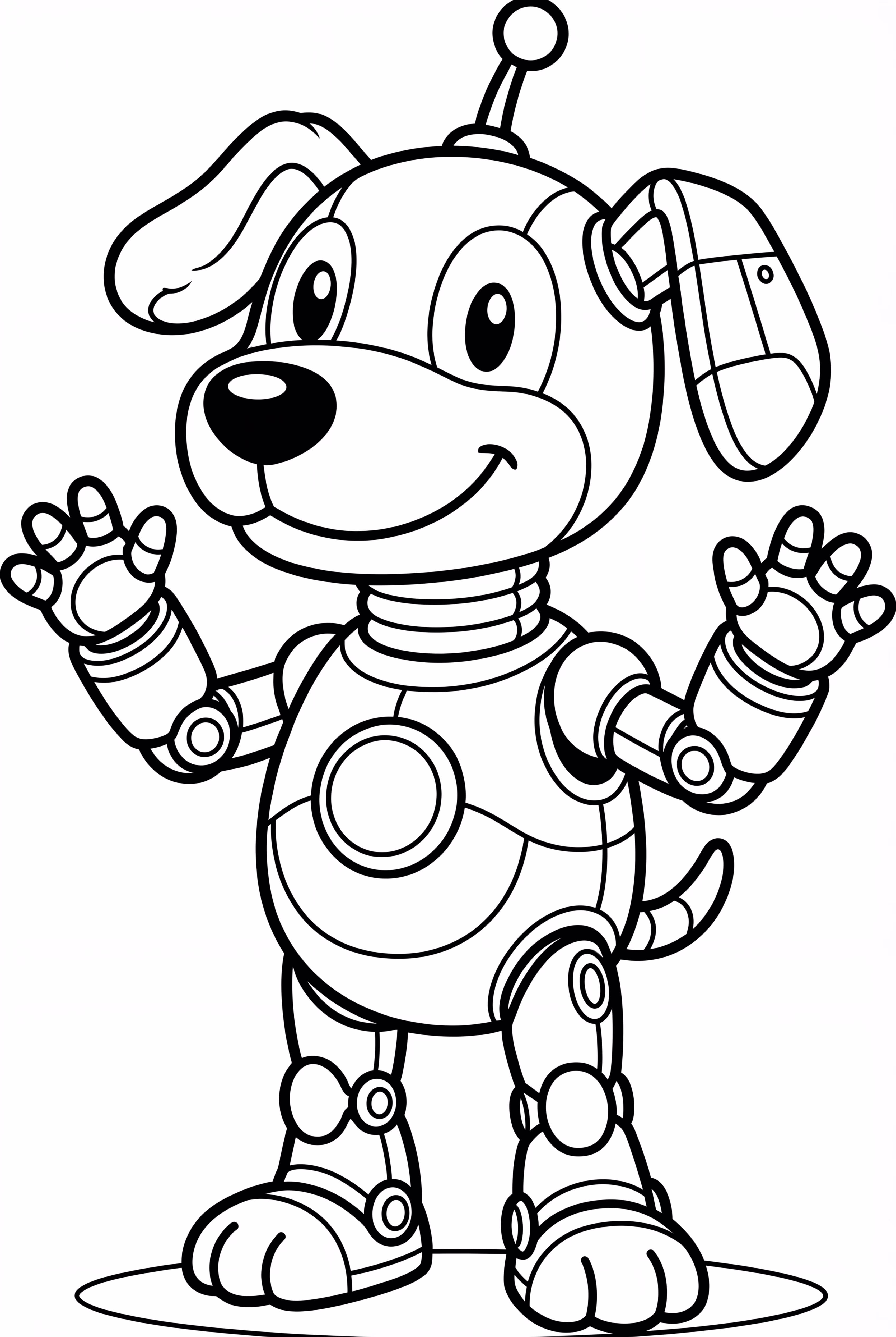 Robot disguised as a dog