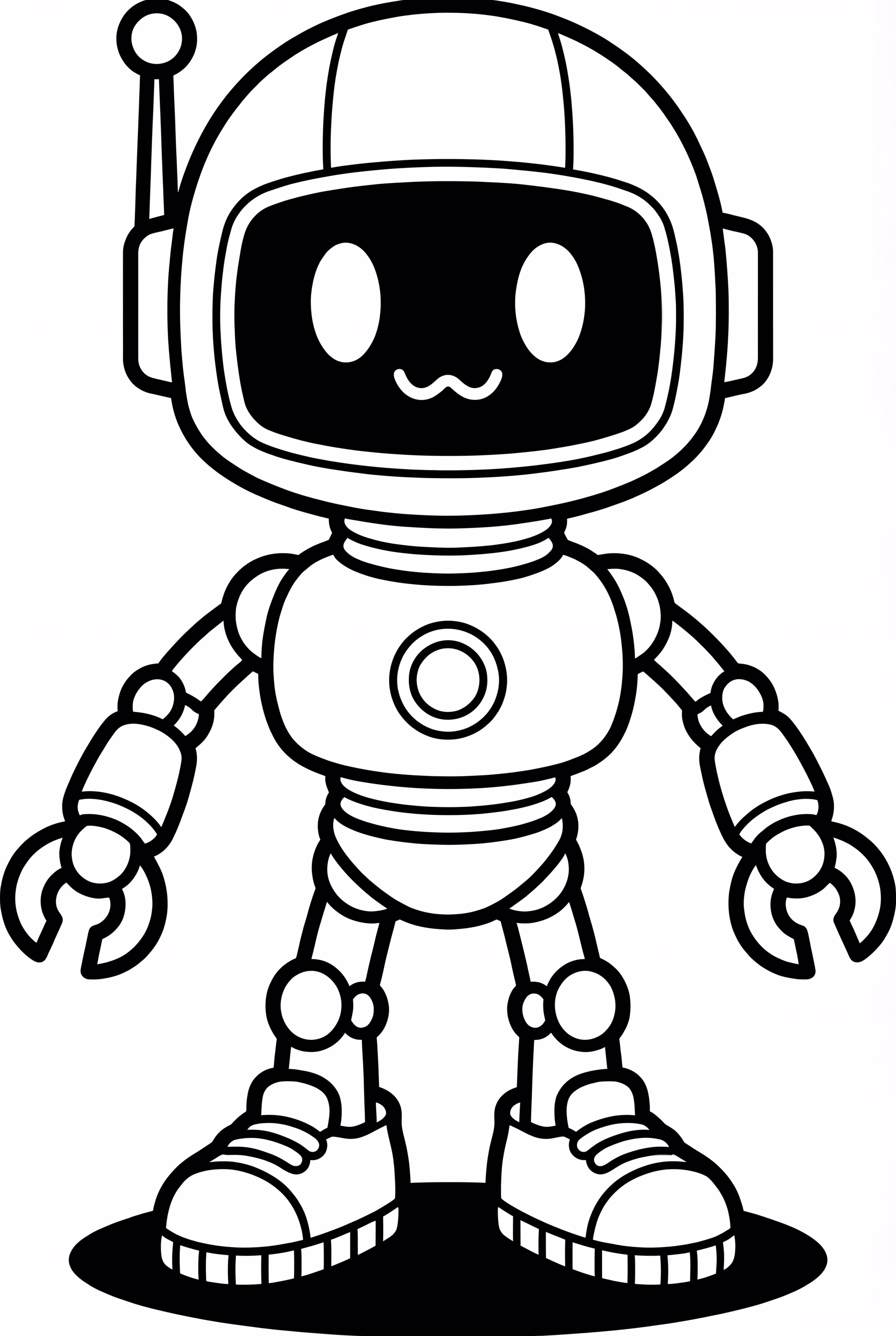 Robot disguised as a kid