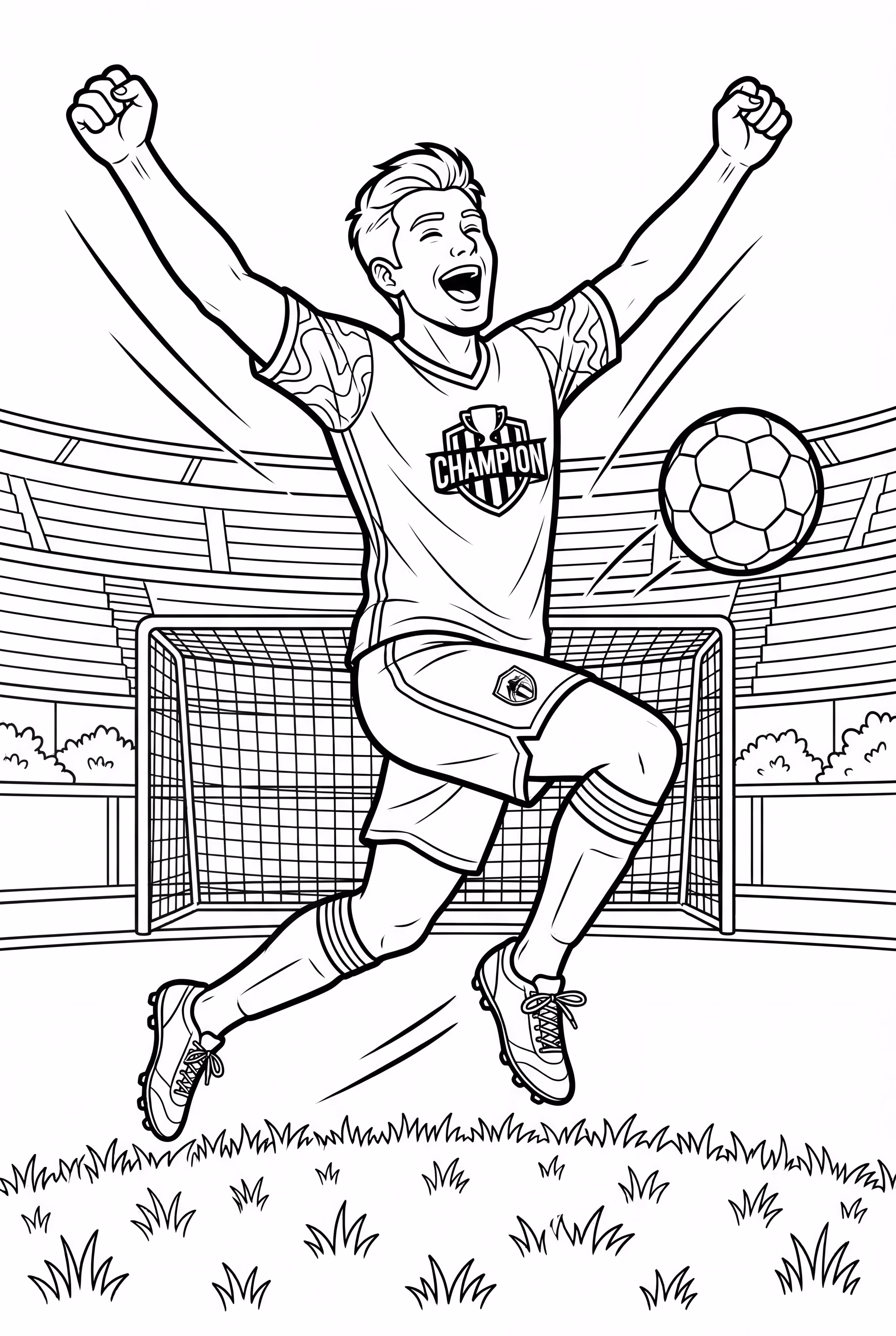 Ronaldo Celebrating a Goal-2