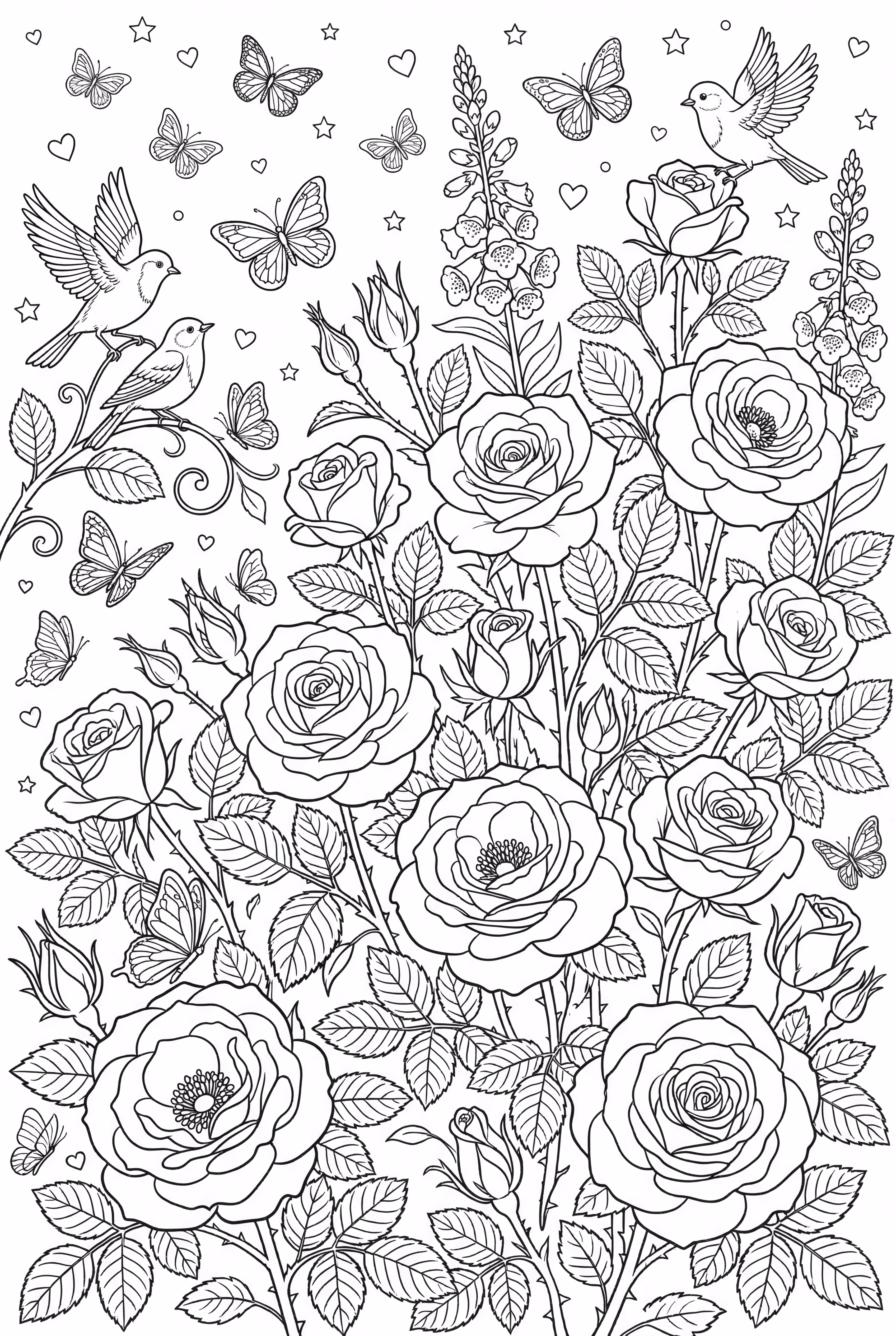 Rose Garden Morning-2