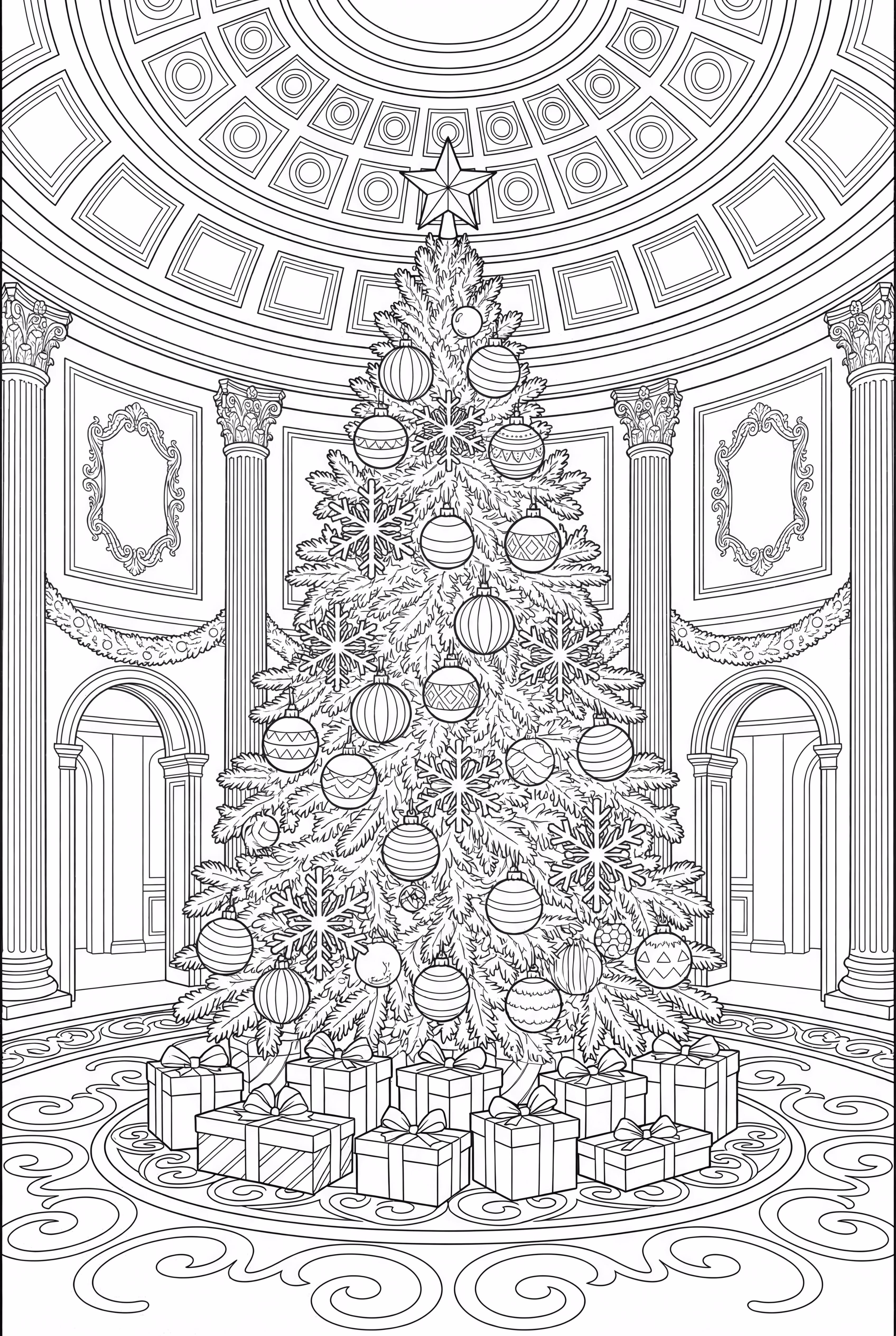 Royal Christmas Tree Palace-2