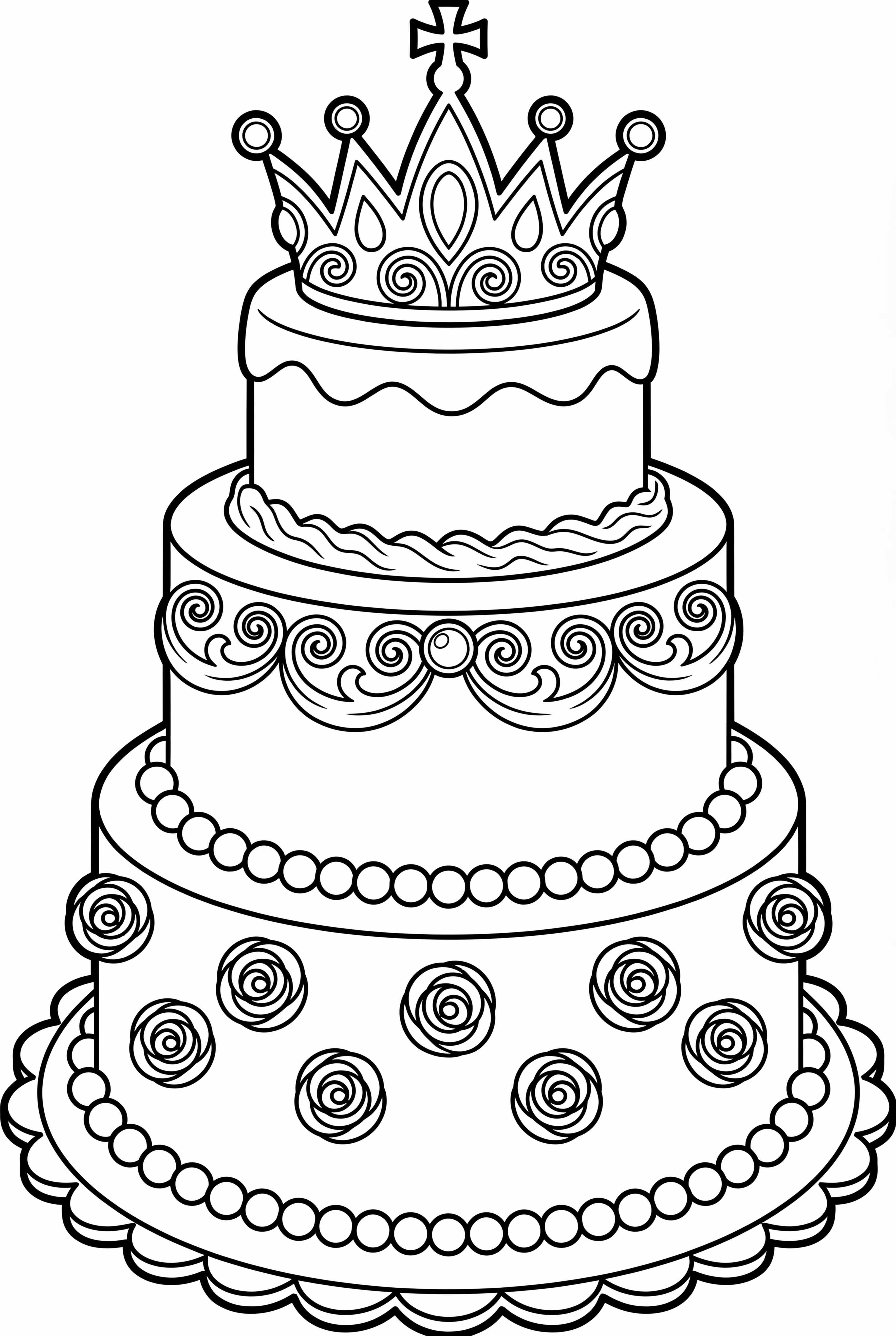 Royal Wedding Cake Design