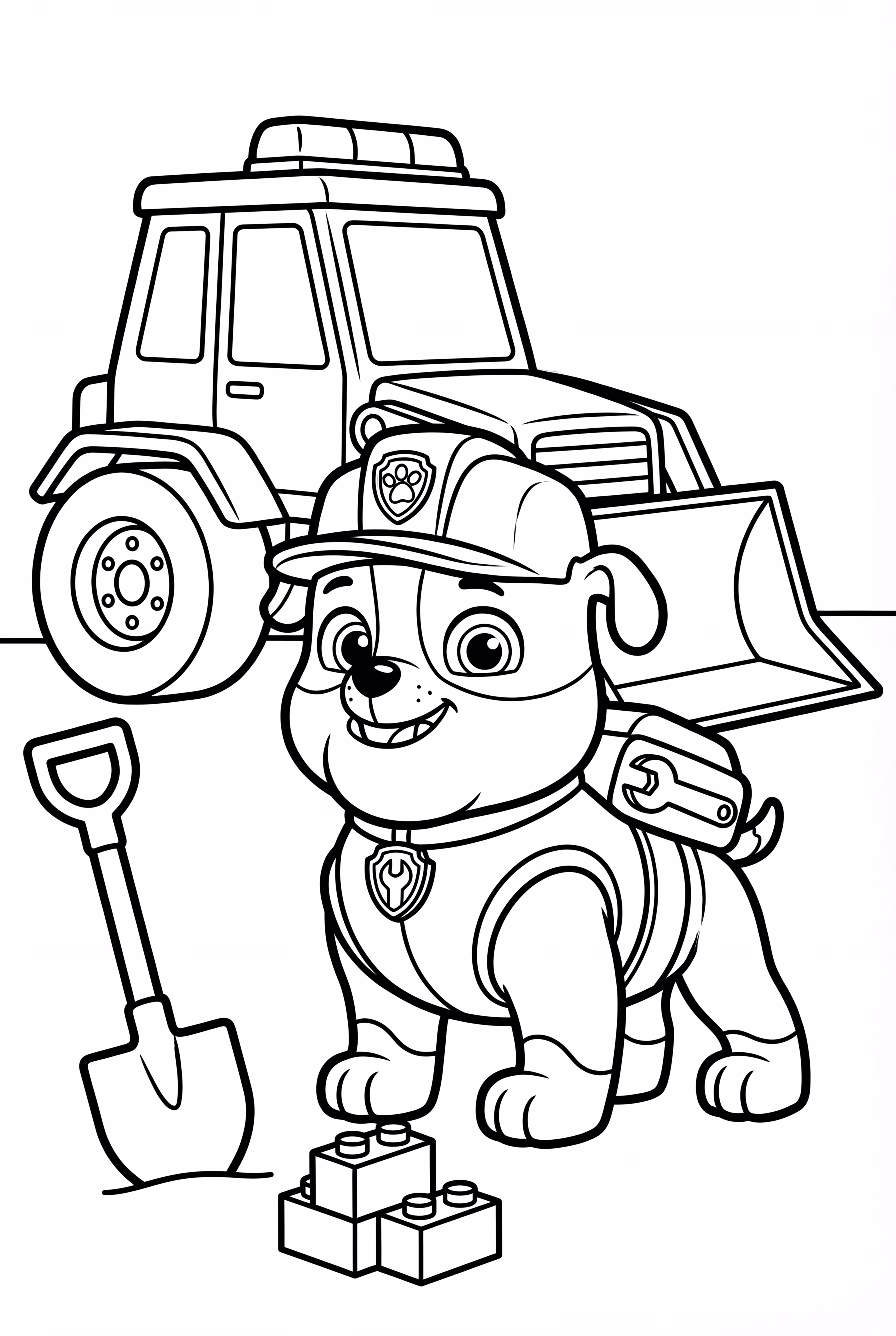 Rubble Paw Patrol Construction Site