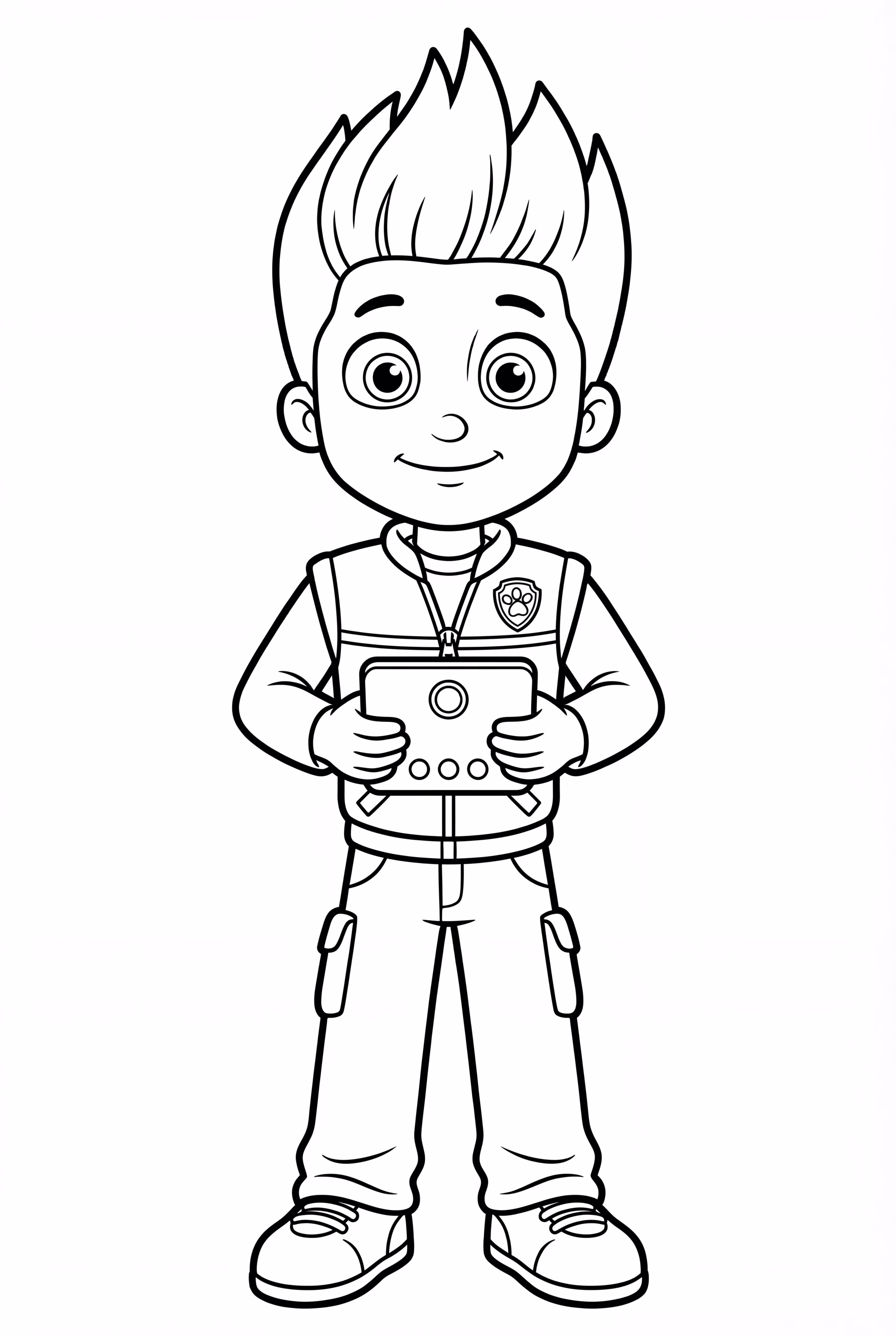 Ryder Paw Patrol With Pup Pad