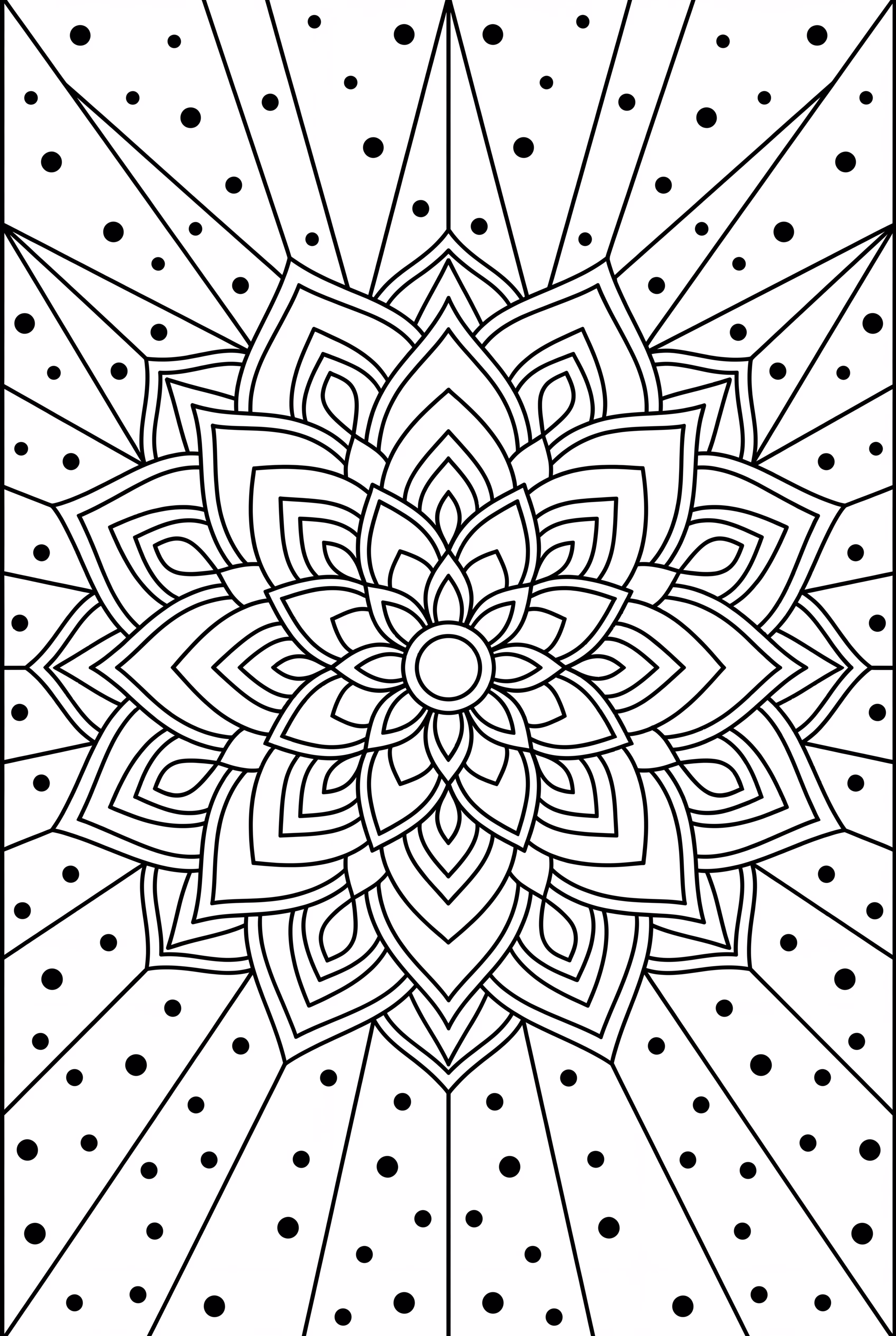 Mandala de l'Univers Géométrie Sacrée