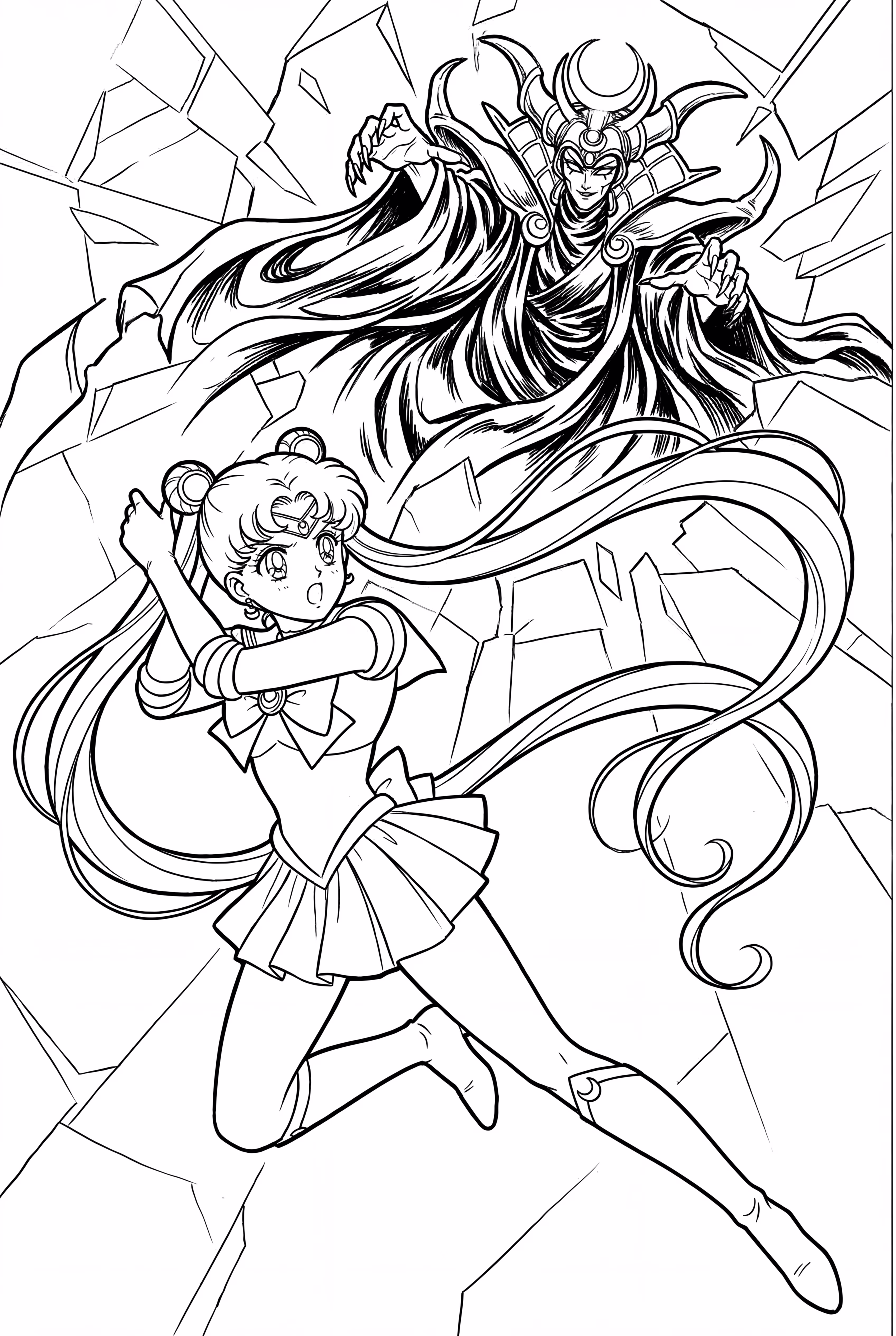 Sailor Moon Confronting Chaos Phantom