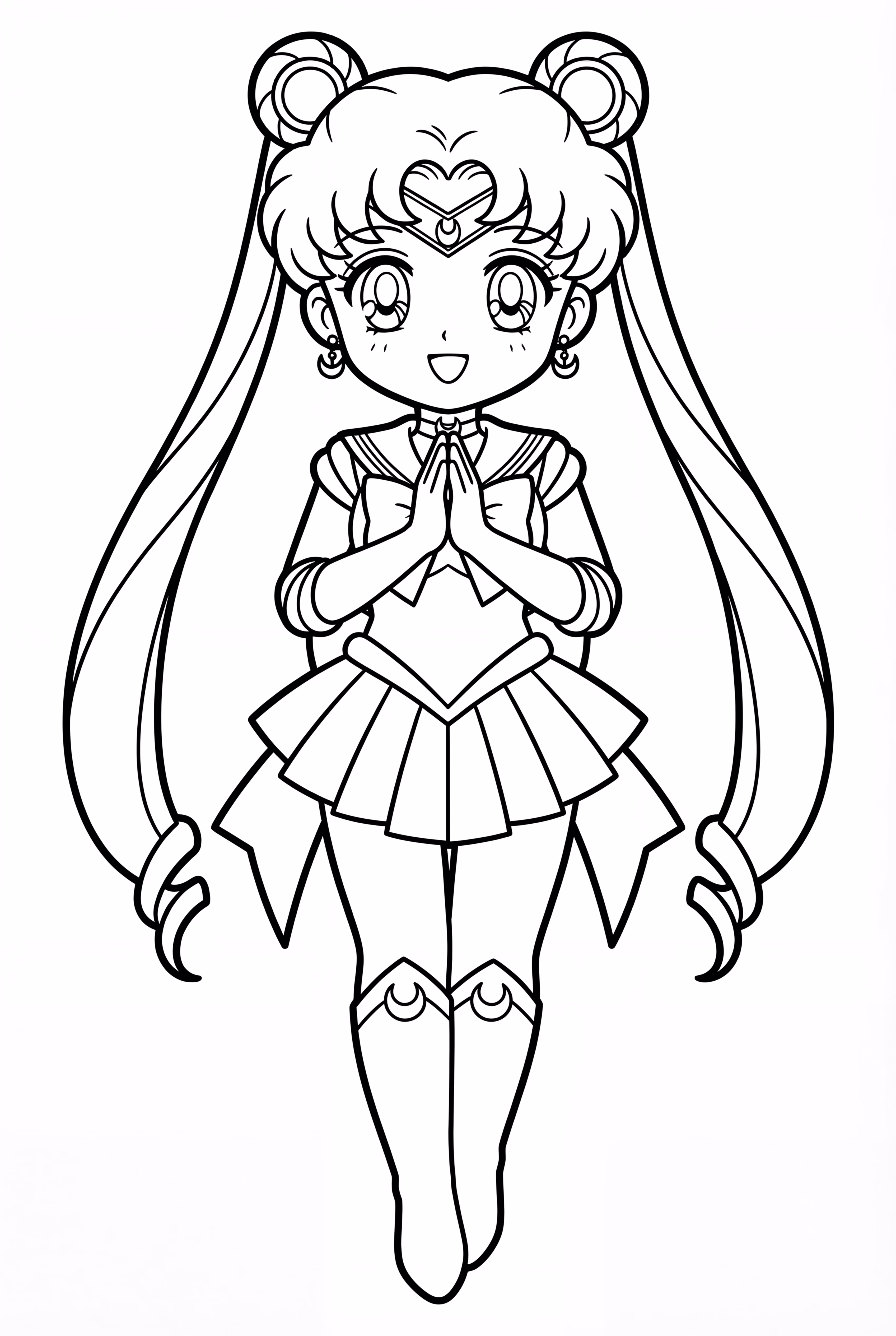 Sailor Moon Protecting Silver Millennium