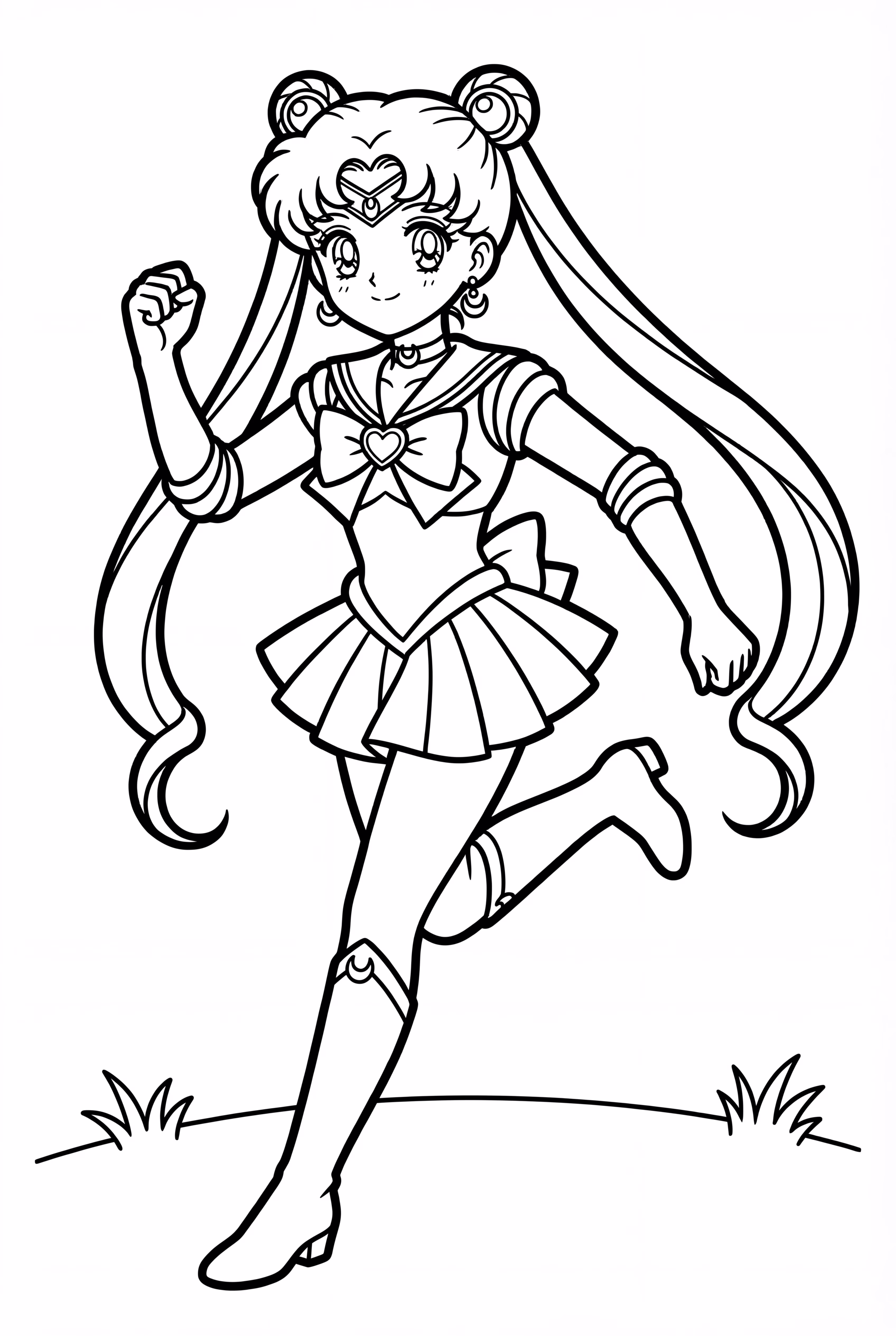Sailor Moon Running