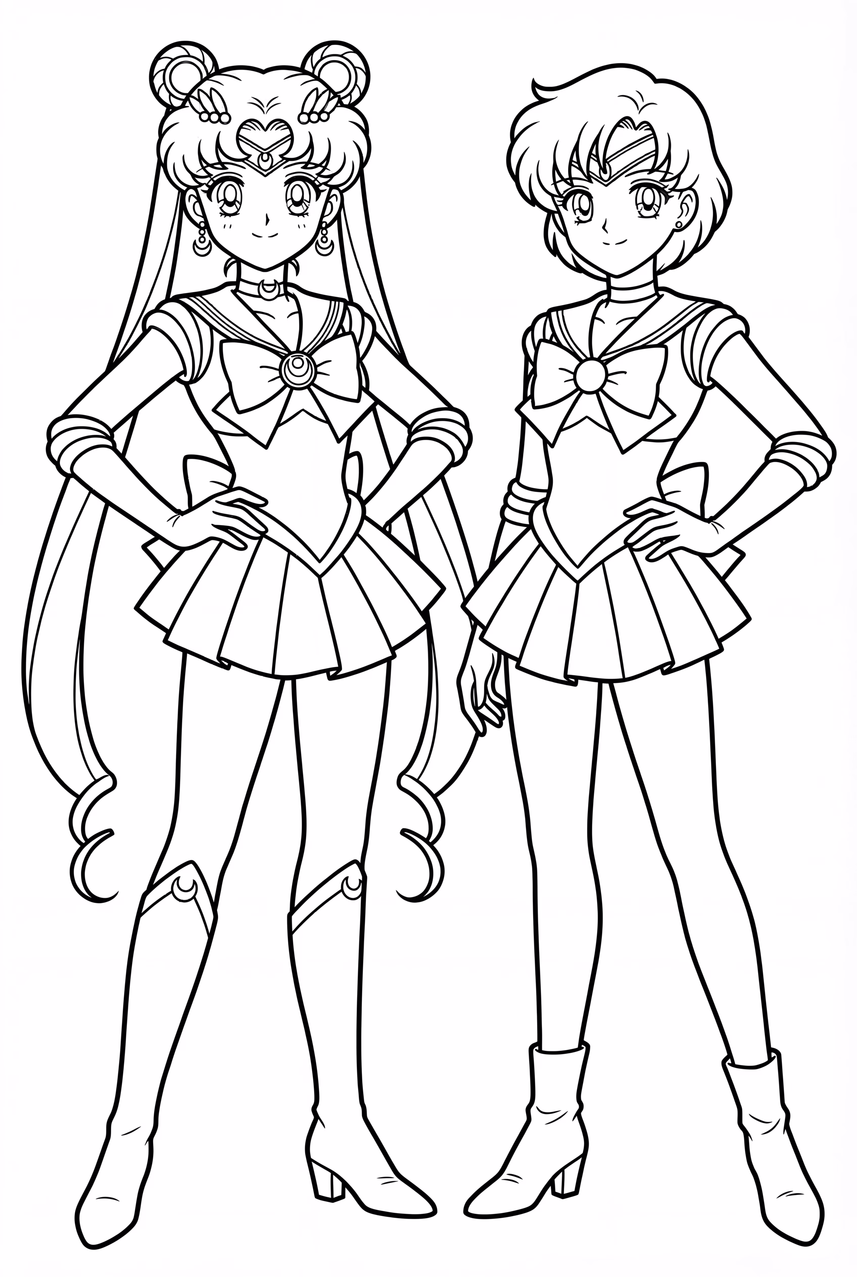 Sailor Scouts Lineup