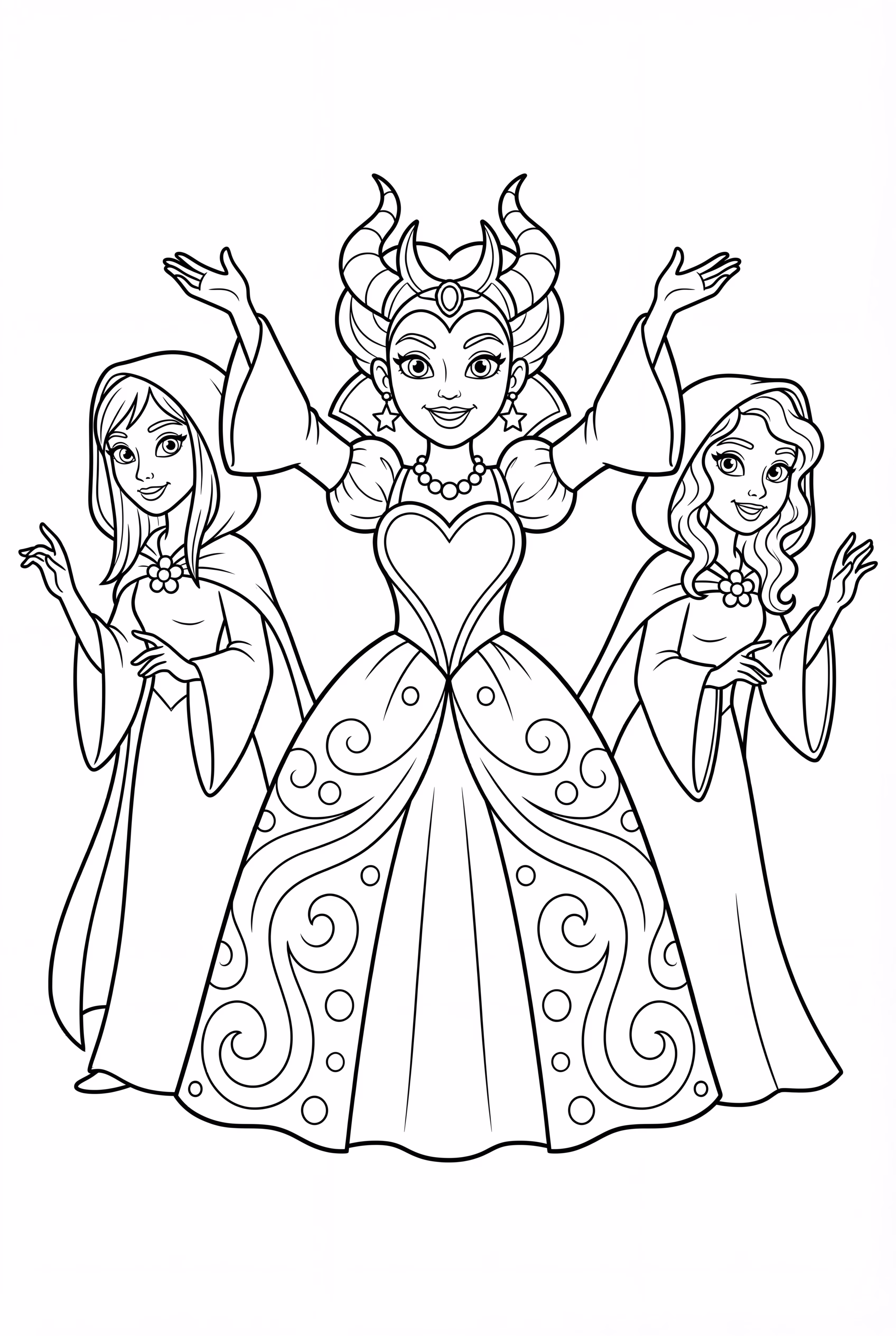 Sanderson Sisters Casting Spell Together