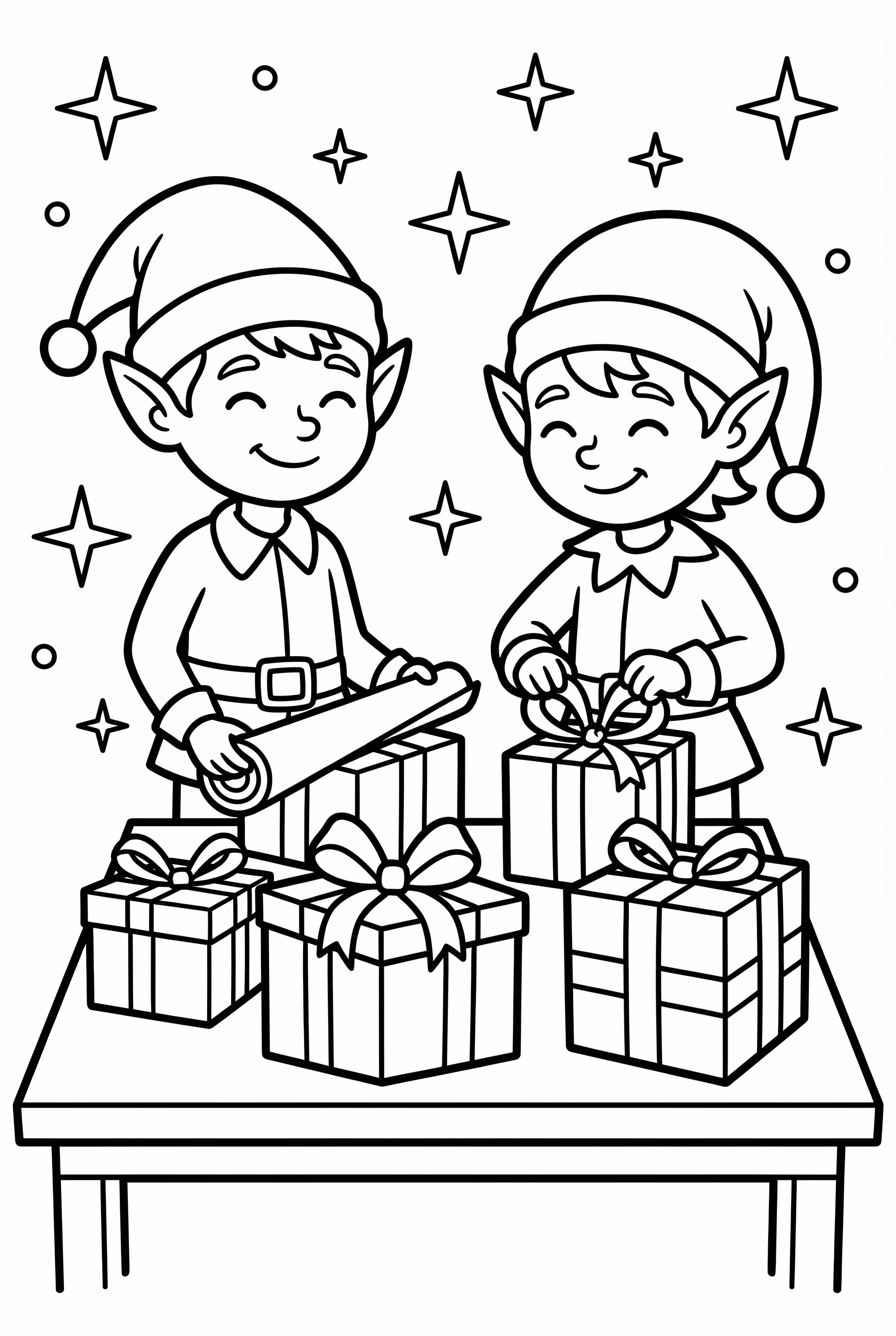 산타 엘프 도우미