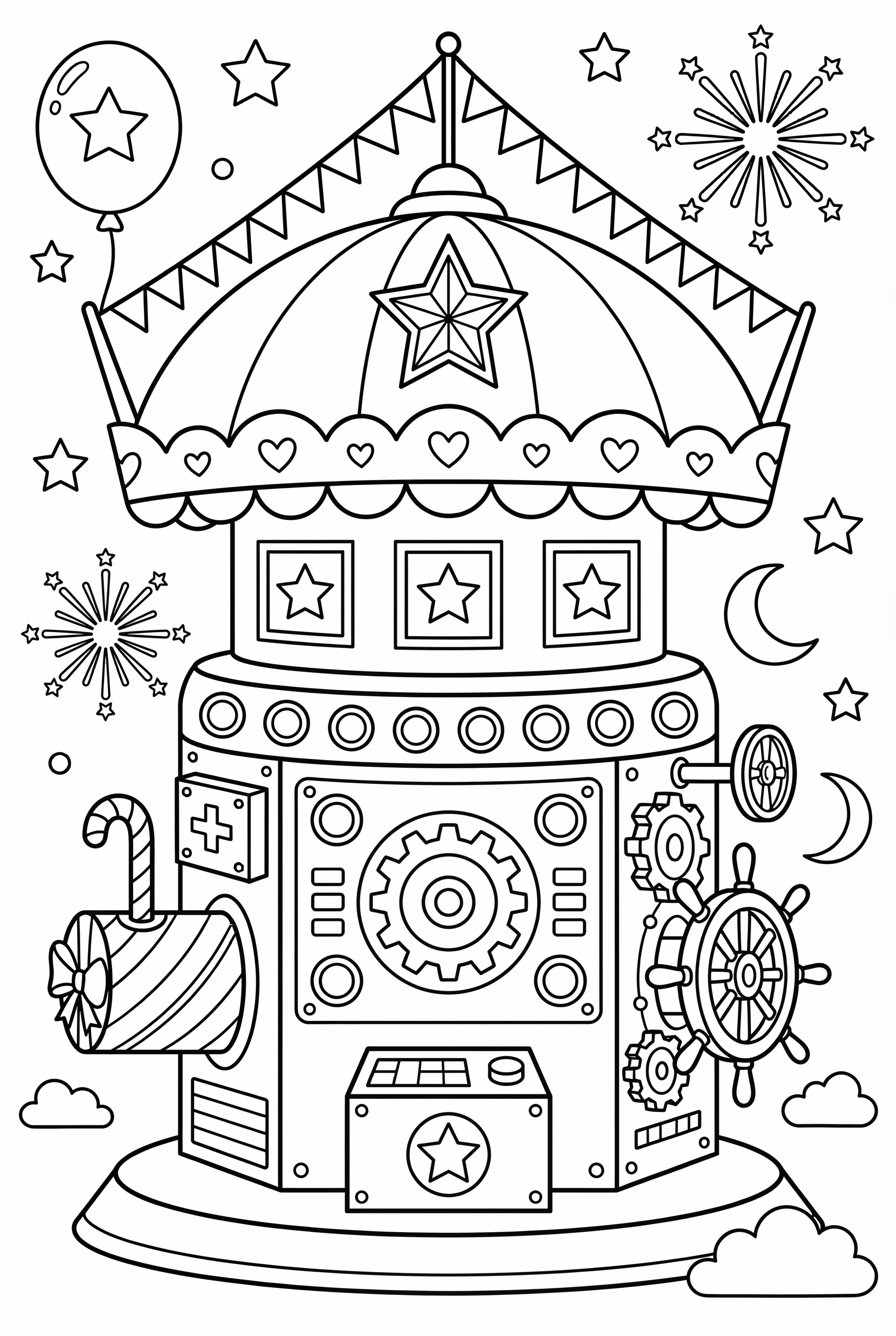 santa magical factory