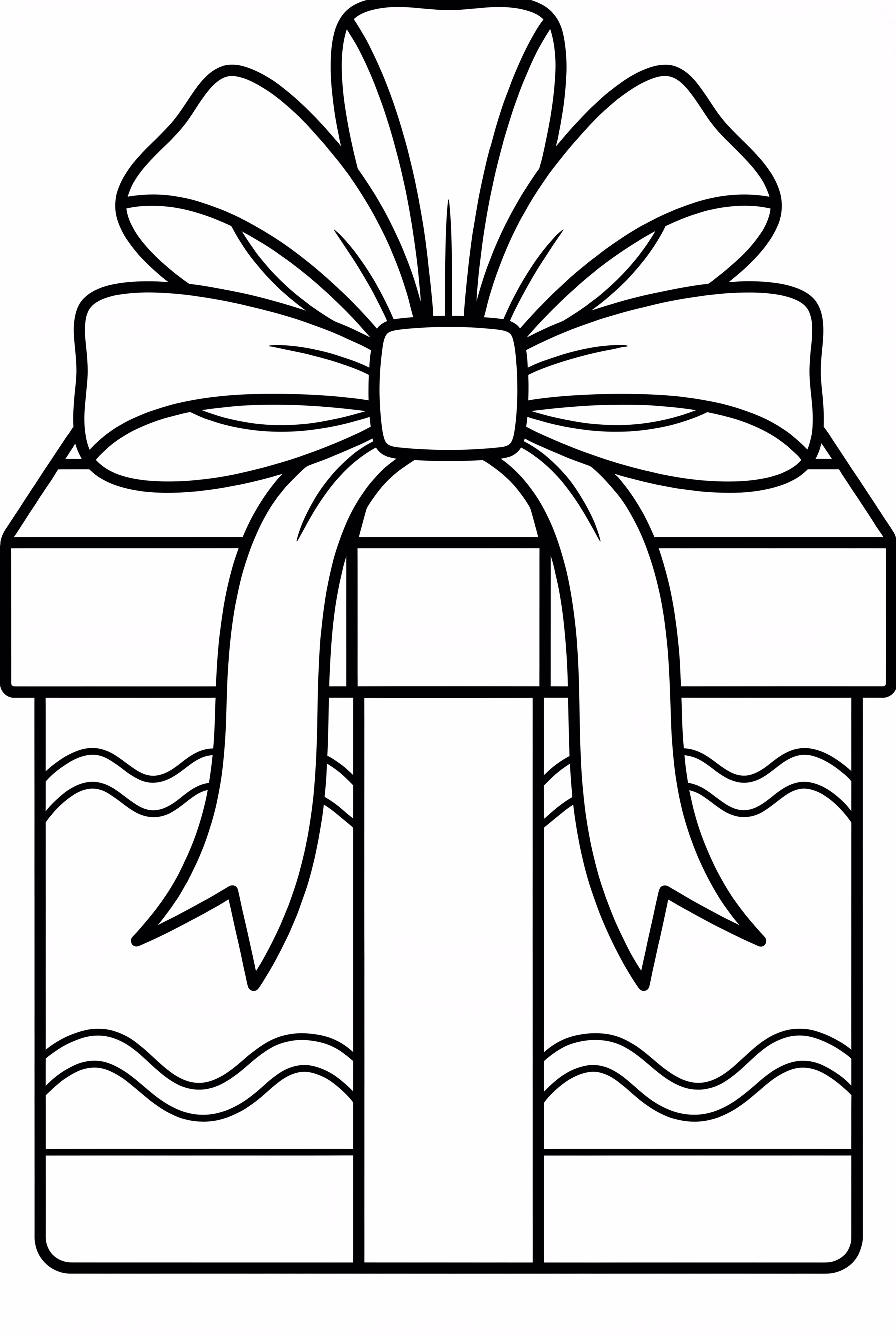 산타 선물 포장