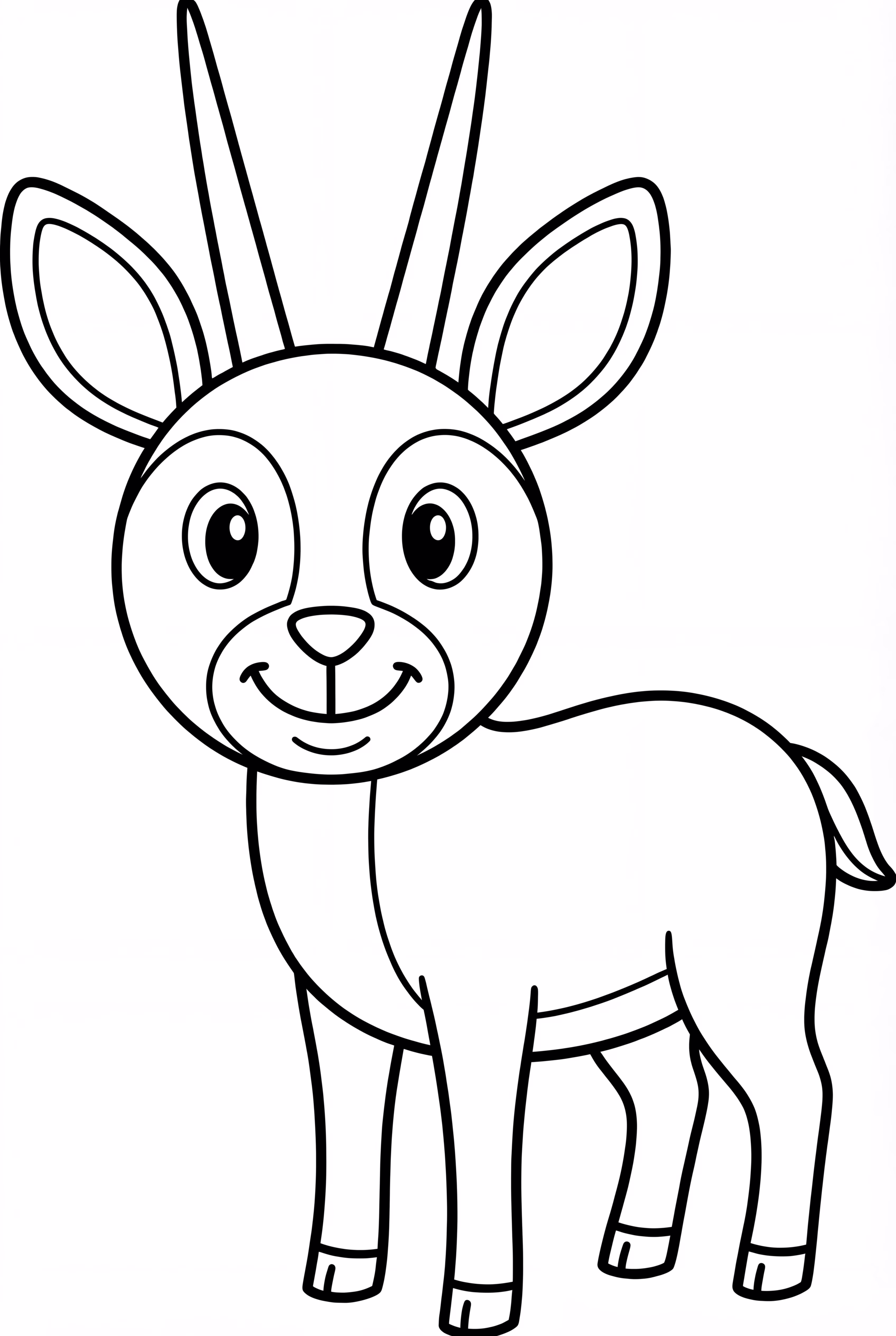 Saola With A Friendly Smile