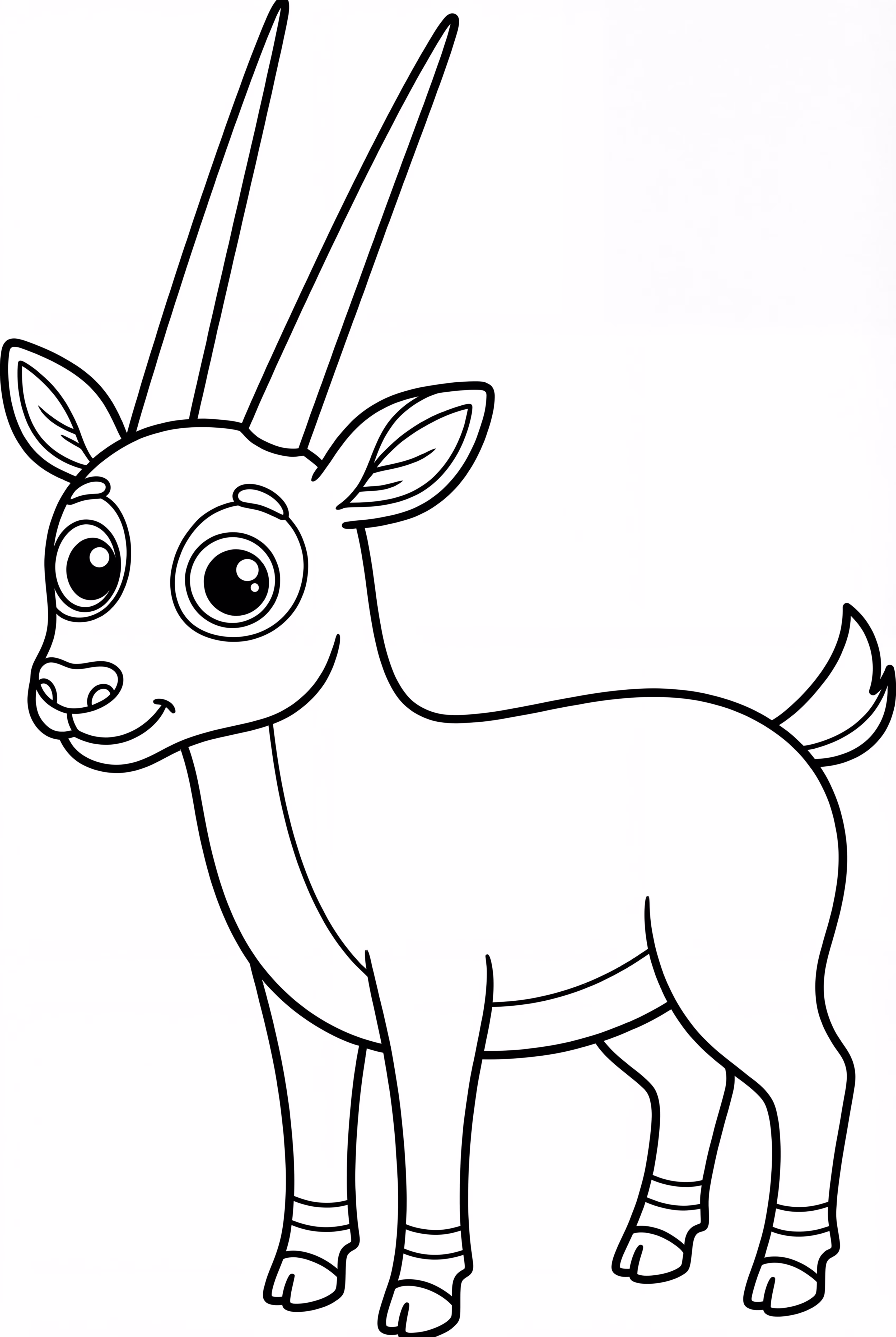 Saola With Big Curious Eyes